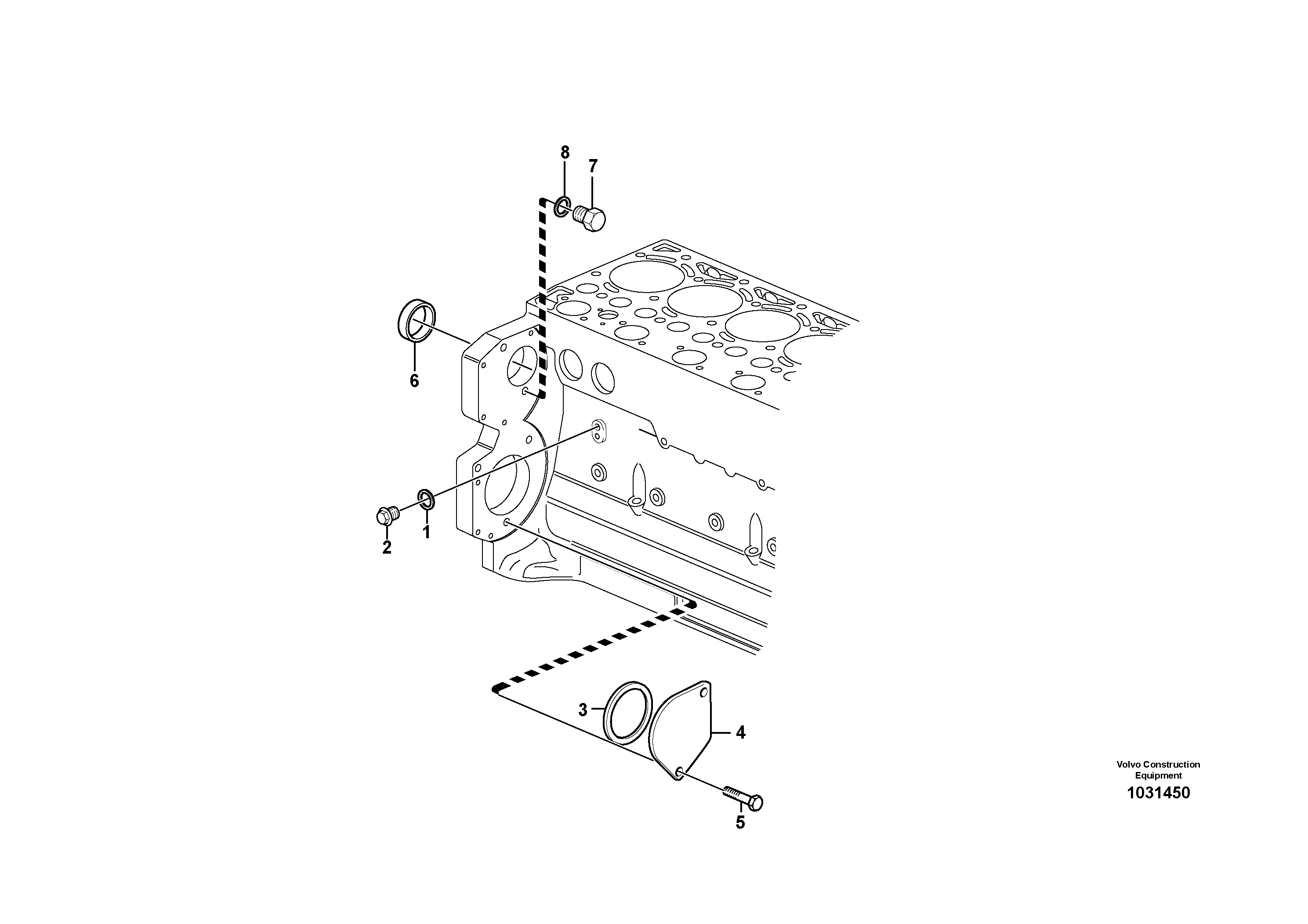 Mudguard VOE60112839 VOLVO