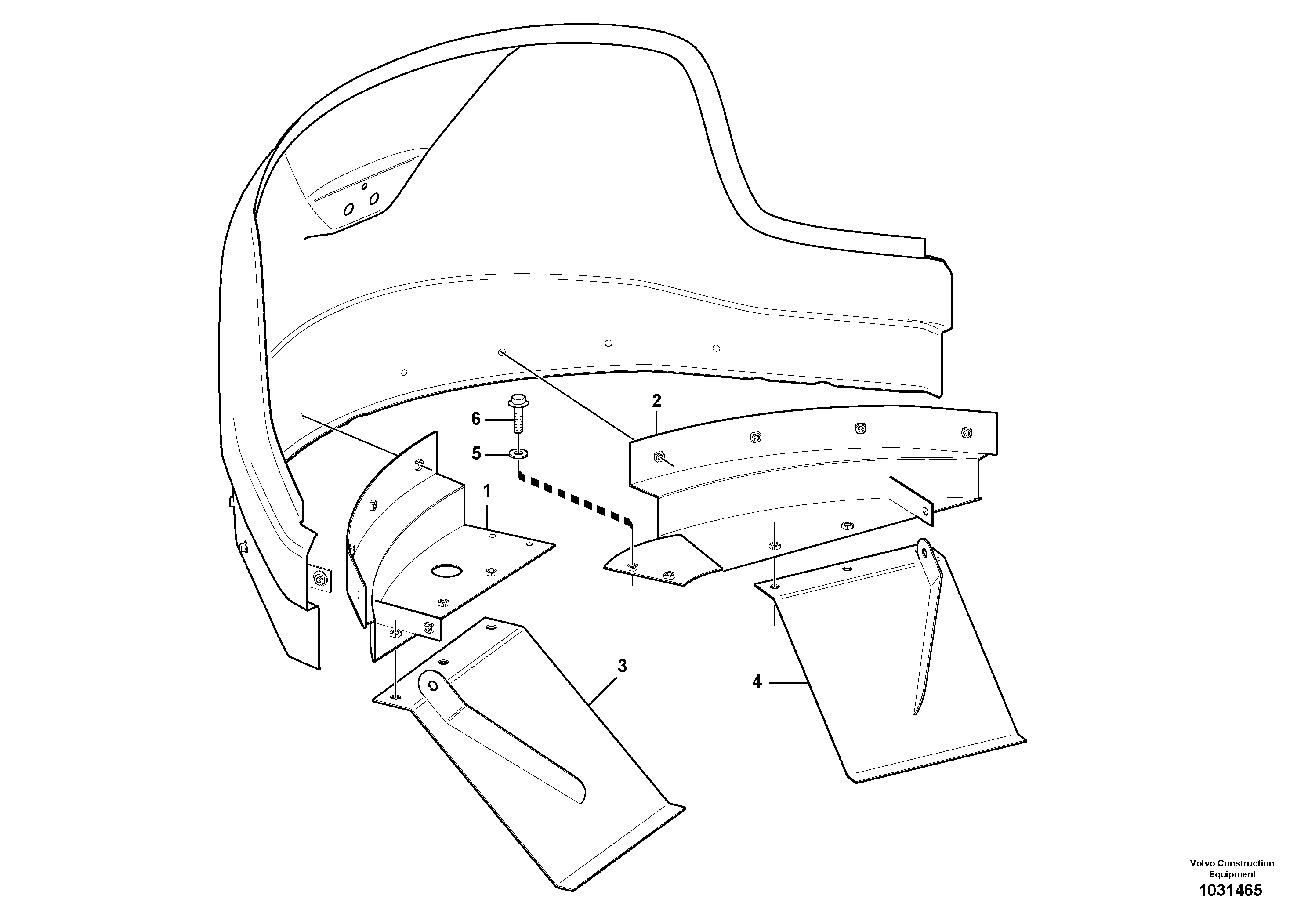 Heating Pipe VOE11435829 VOLVO