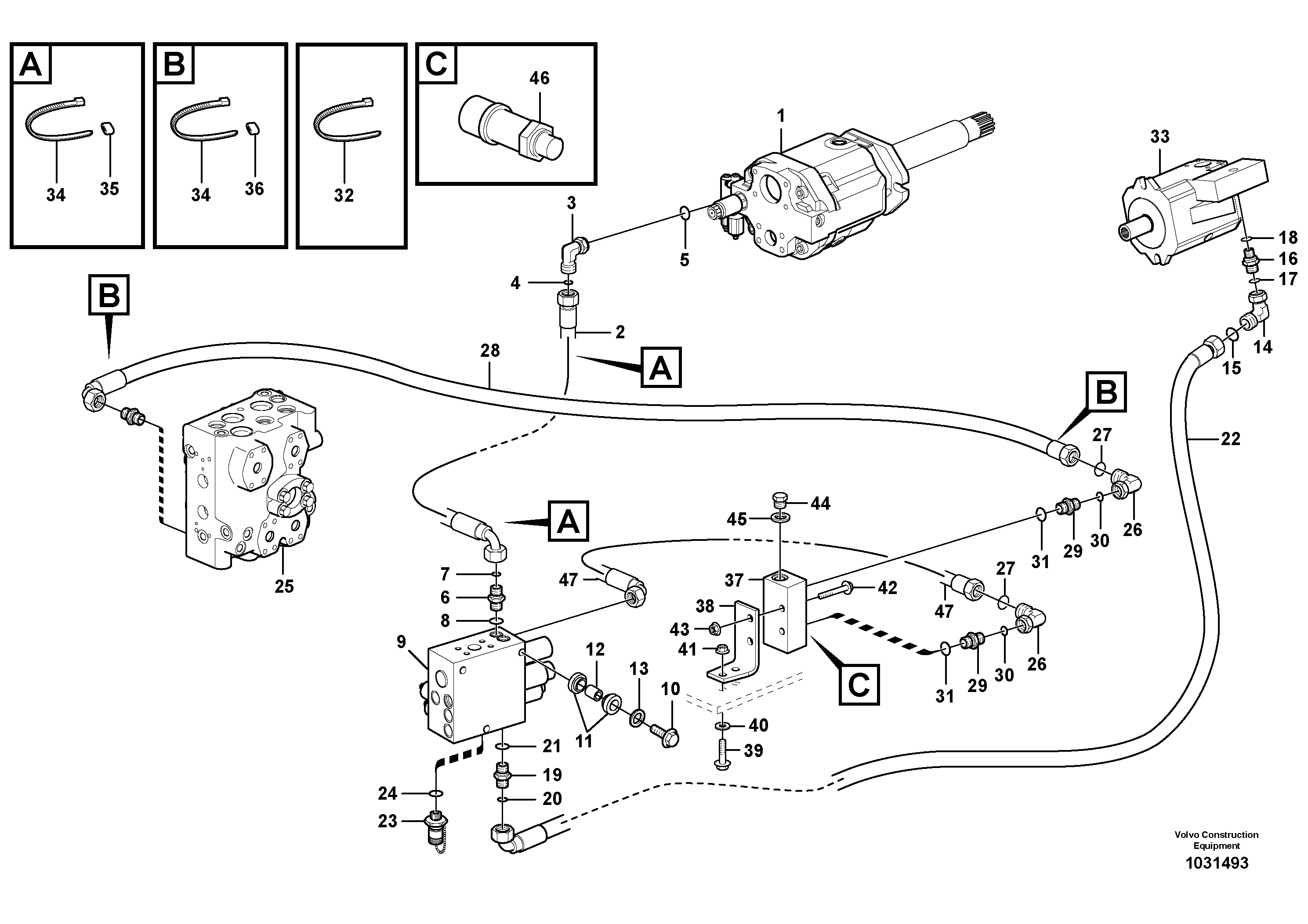 Angle Plate VOE11445270 VOLVO