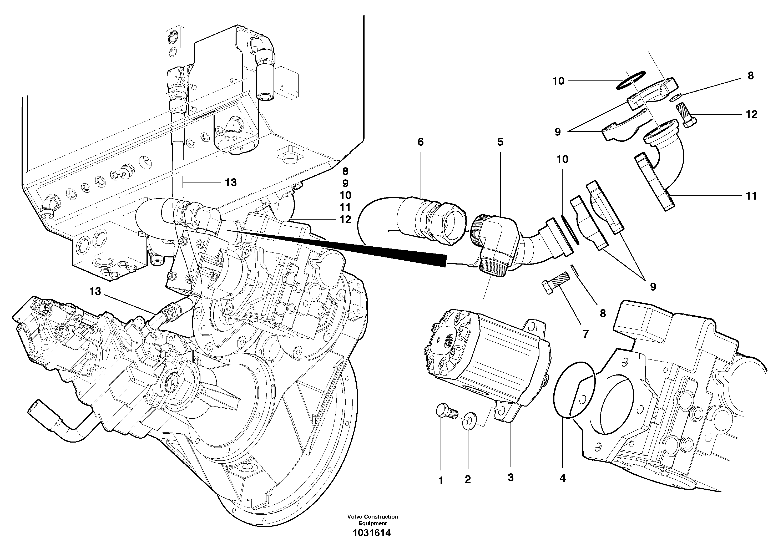 Seal Kit, Gear RM13529490 VOLVO