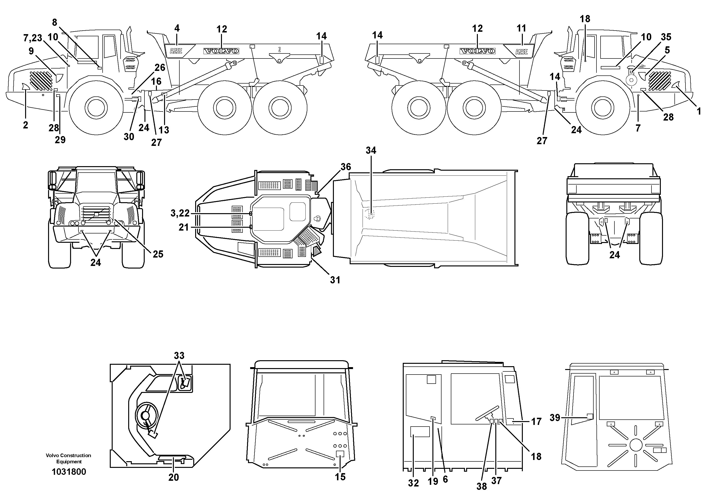 Cylinder Block VOE15017616 VOLVO