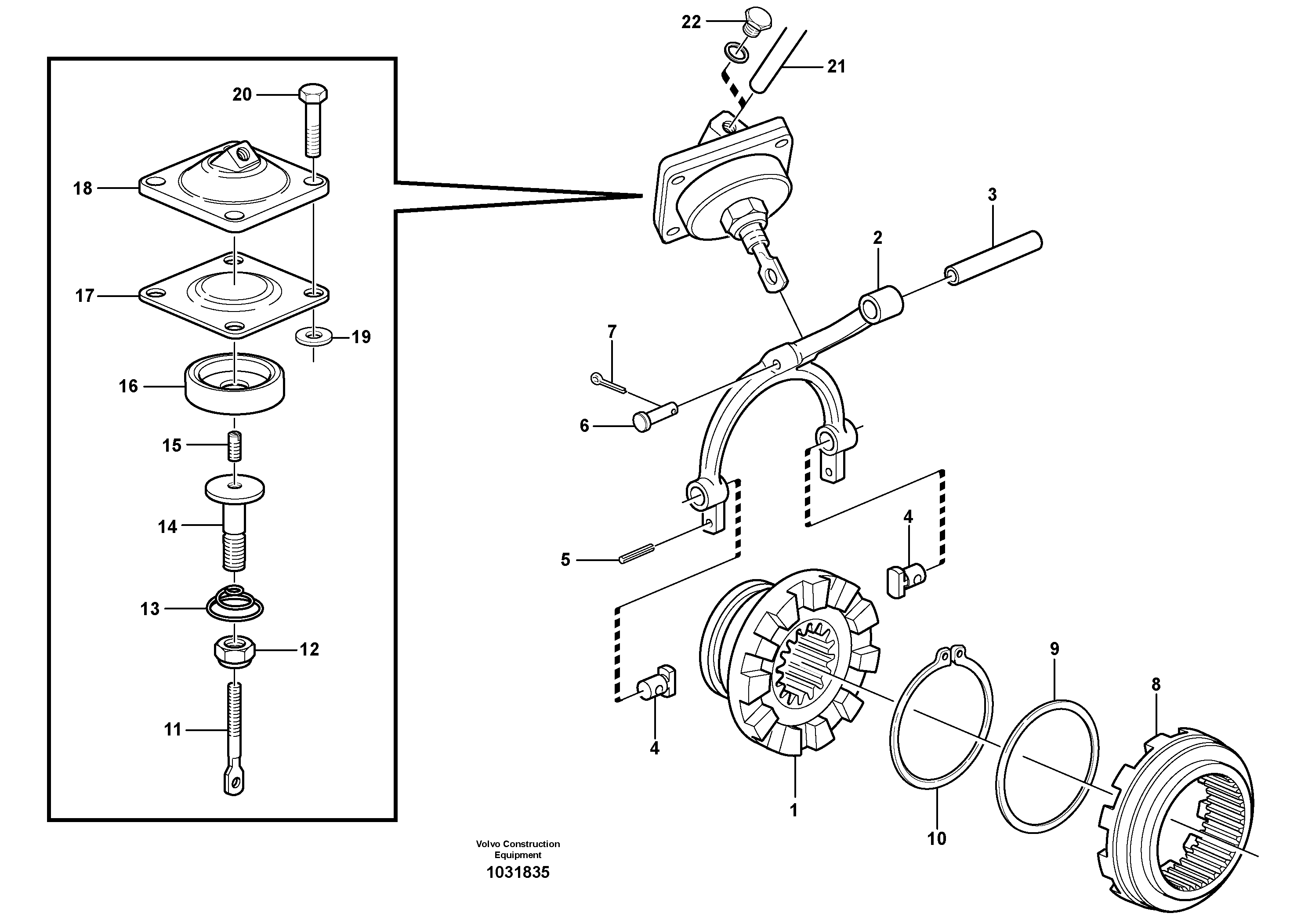 Diode Cable VOE11103376 VOLVO