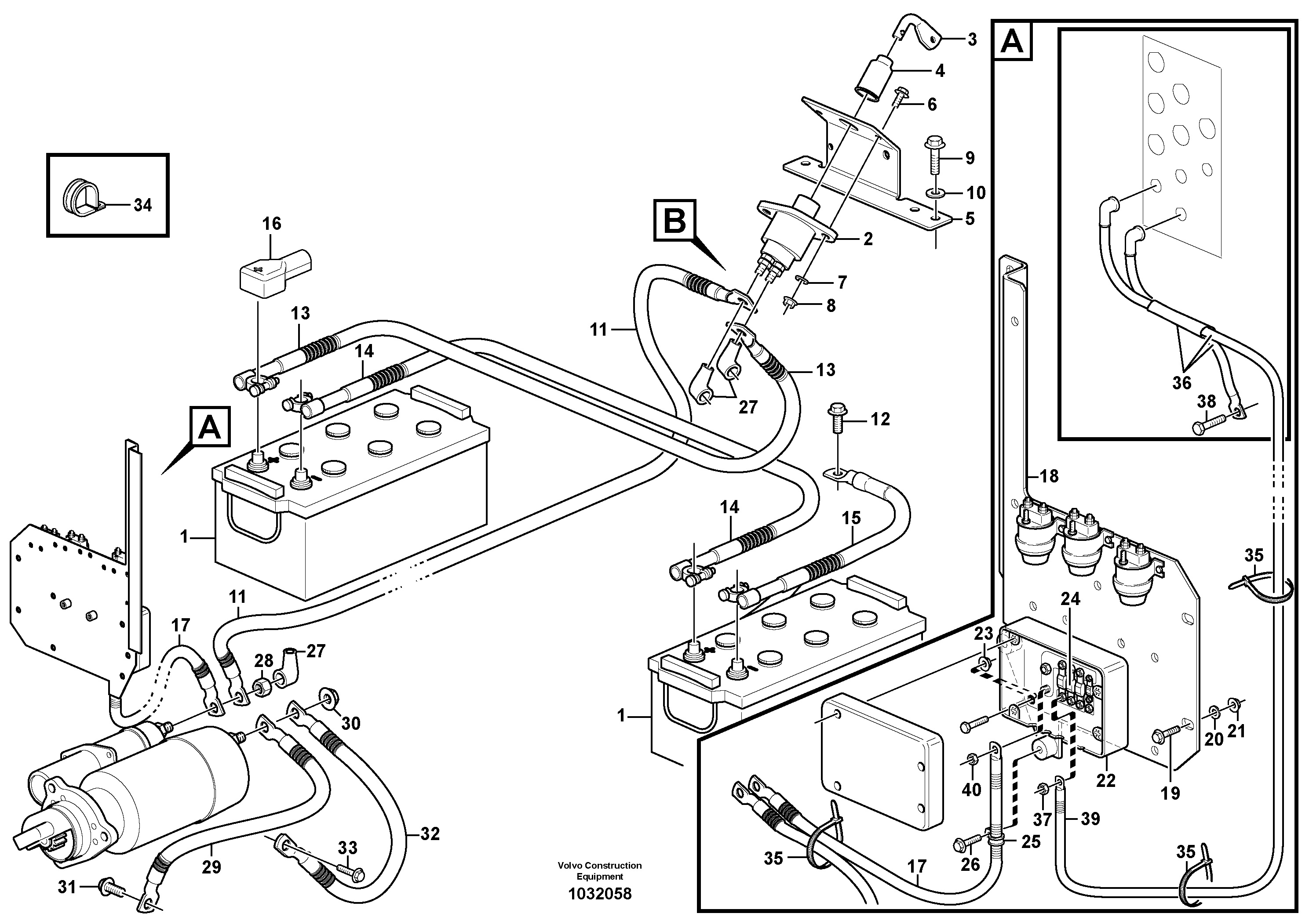 Support Leg VOE15186892 VOLVO