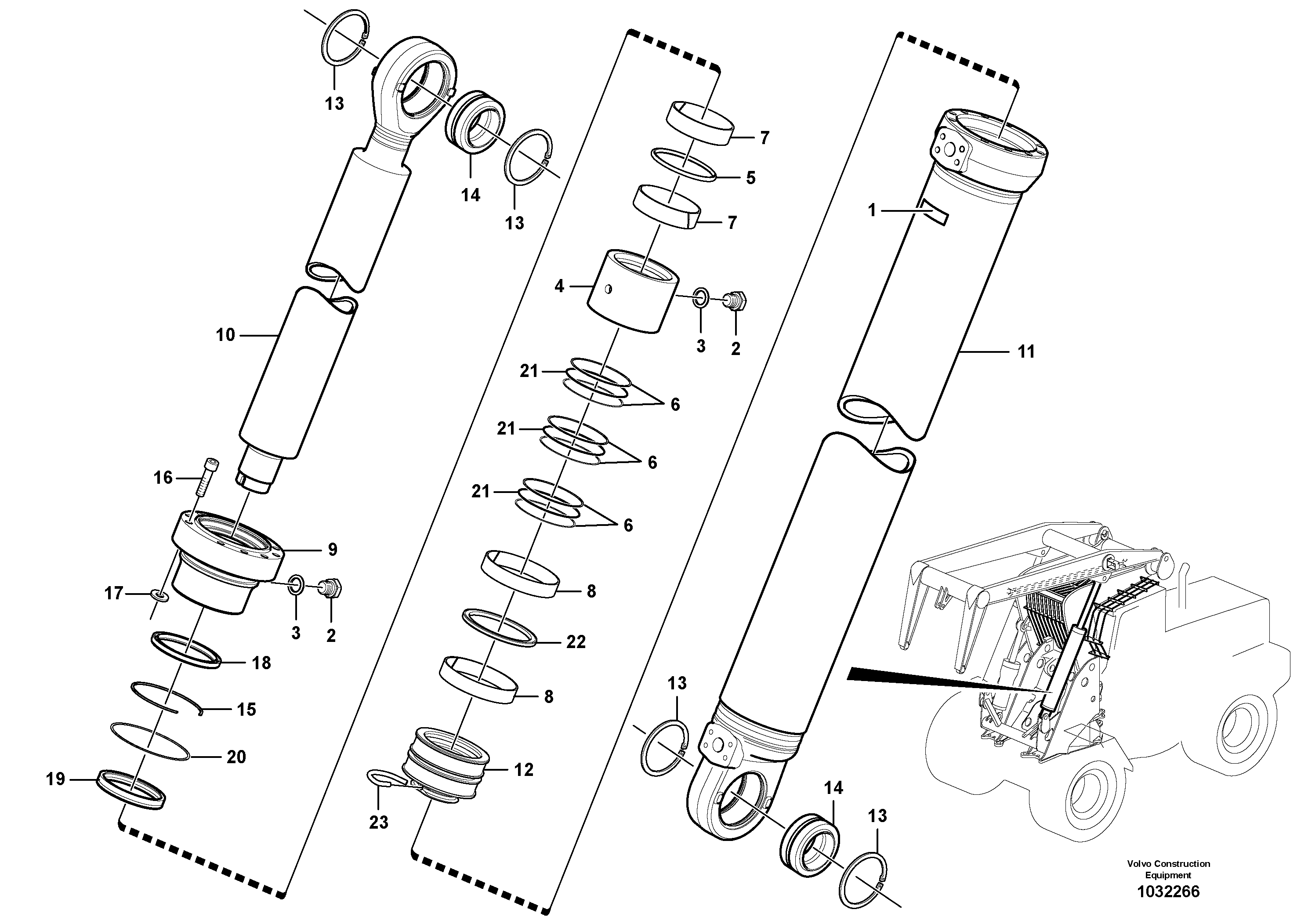 Safety Steering VOE11107809 VOLVO