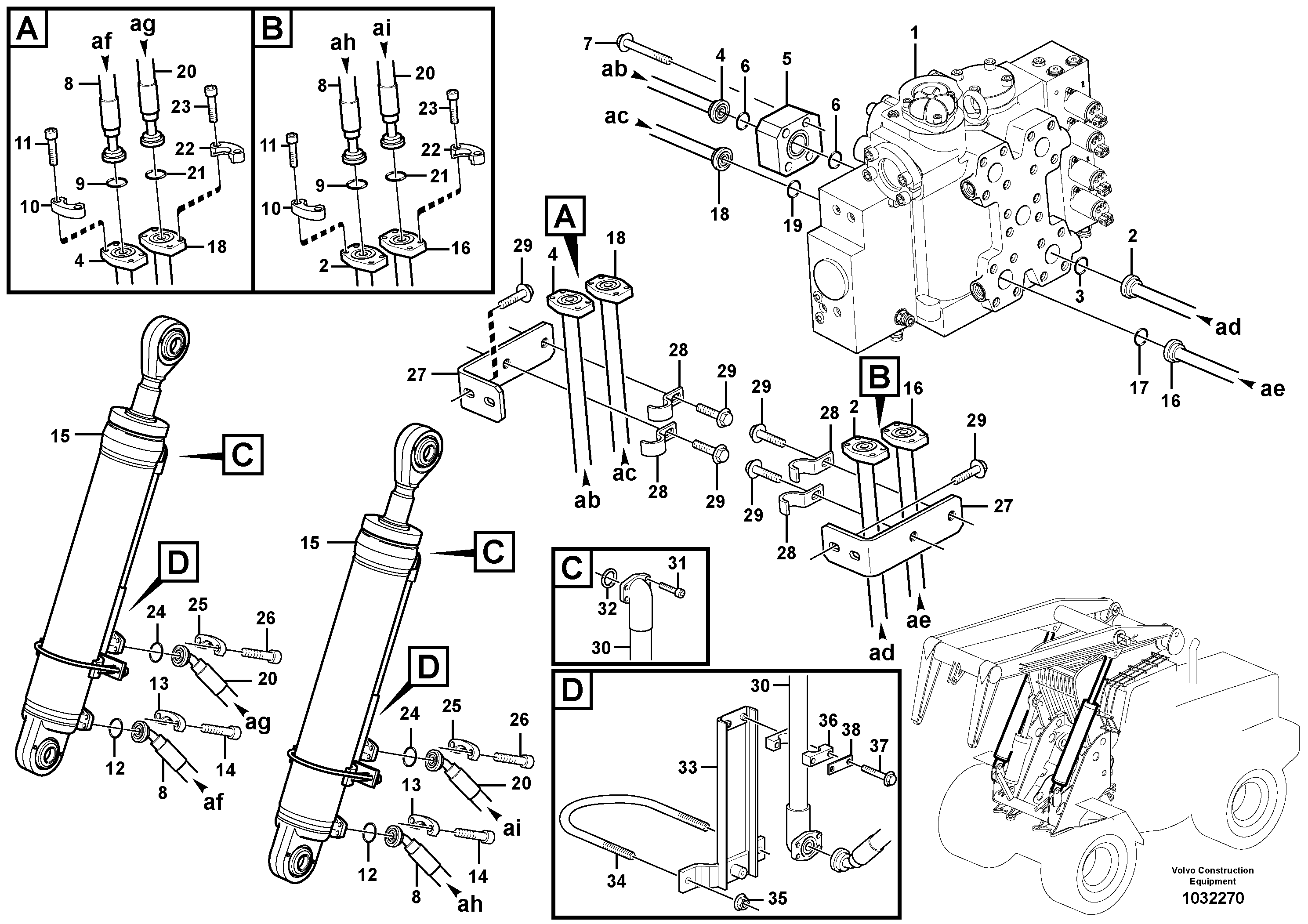 Press. lim. valve VOE15037435 VOLVO