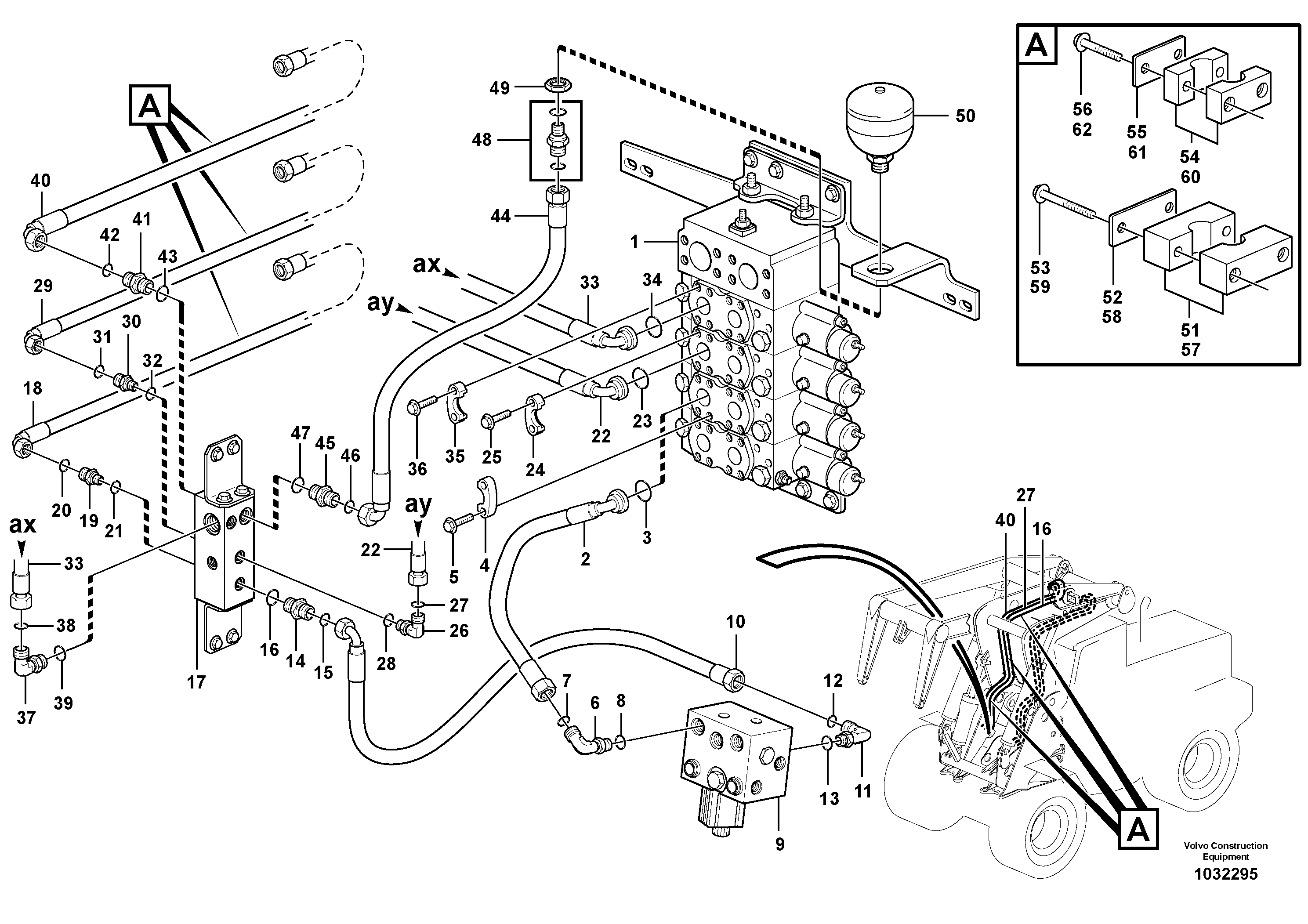 Timing gear casing VOE15041254 VOLVO