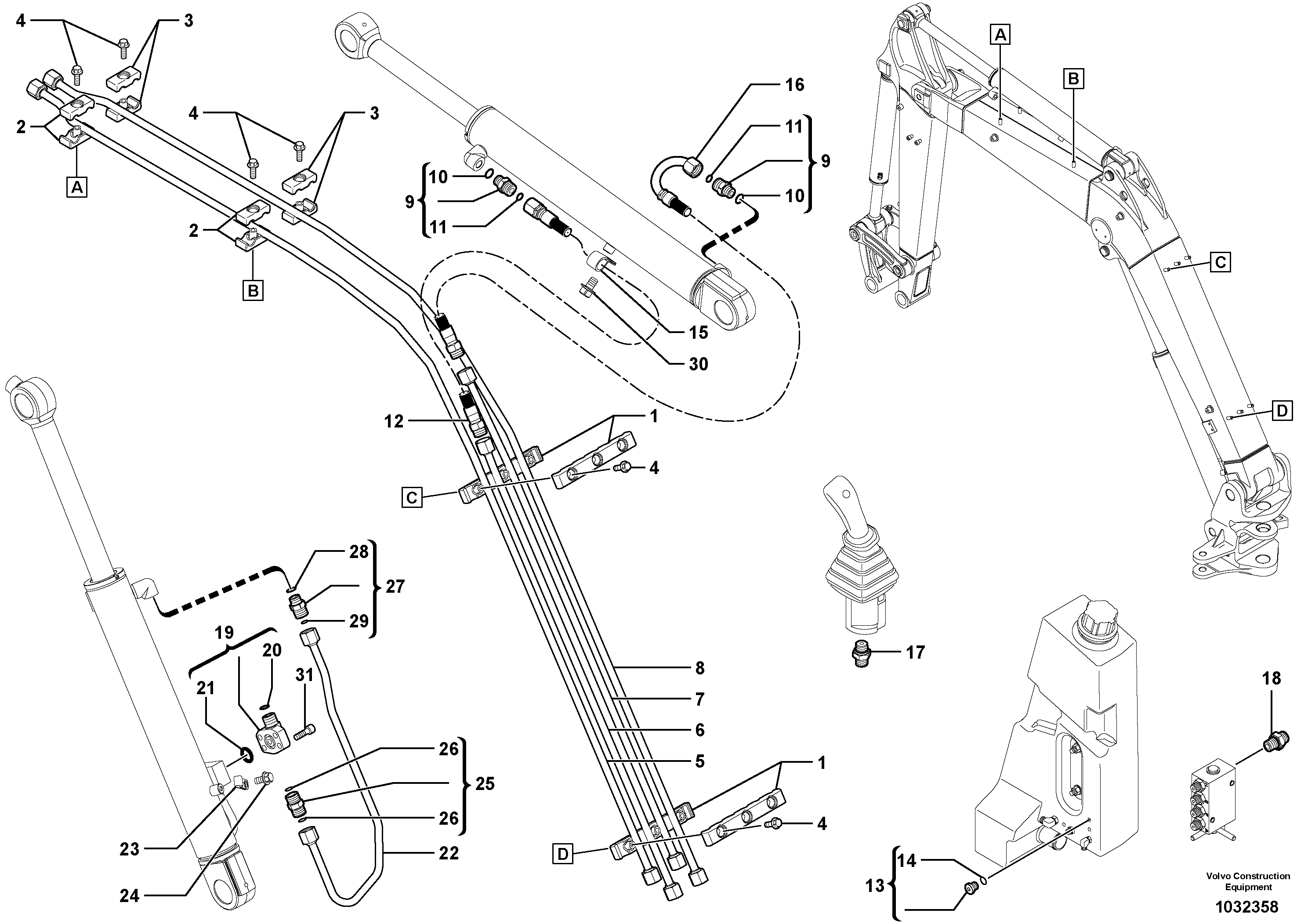 Nipple VOE113933880 VOLVO