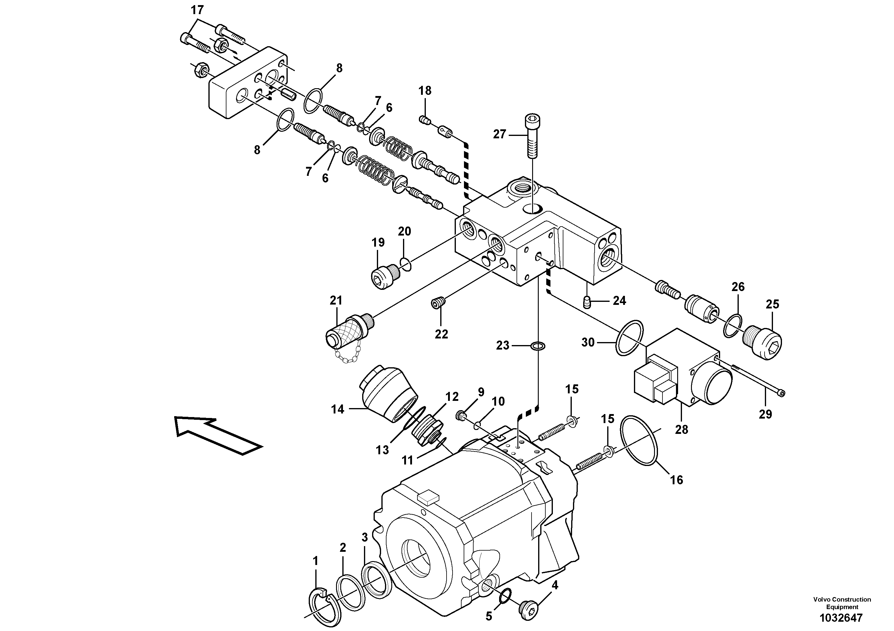 R Window Wiper VOE15029002 VOLVO