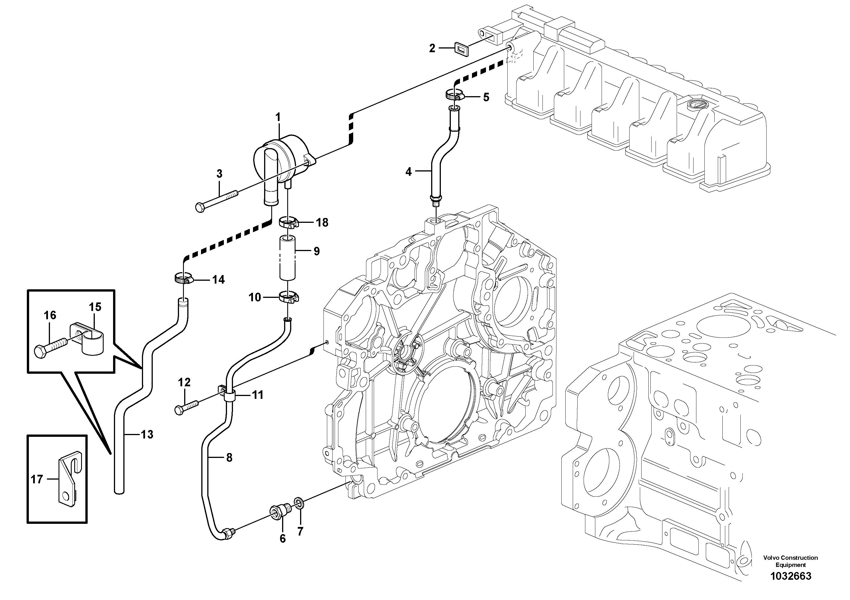 Tube VOE20799590 VOLVO
