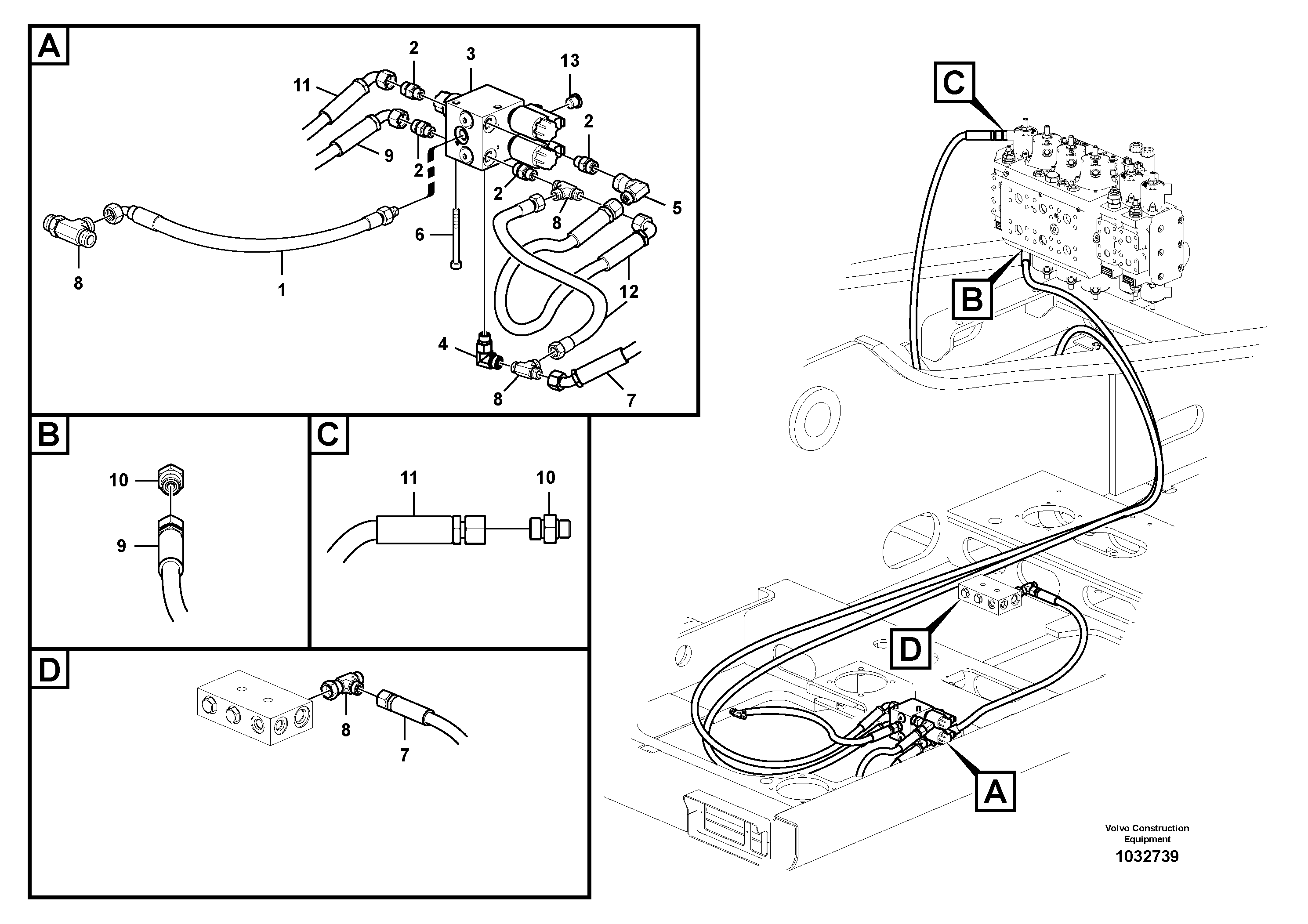 Timing gear casing VOE15012065 VOLVO