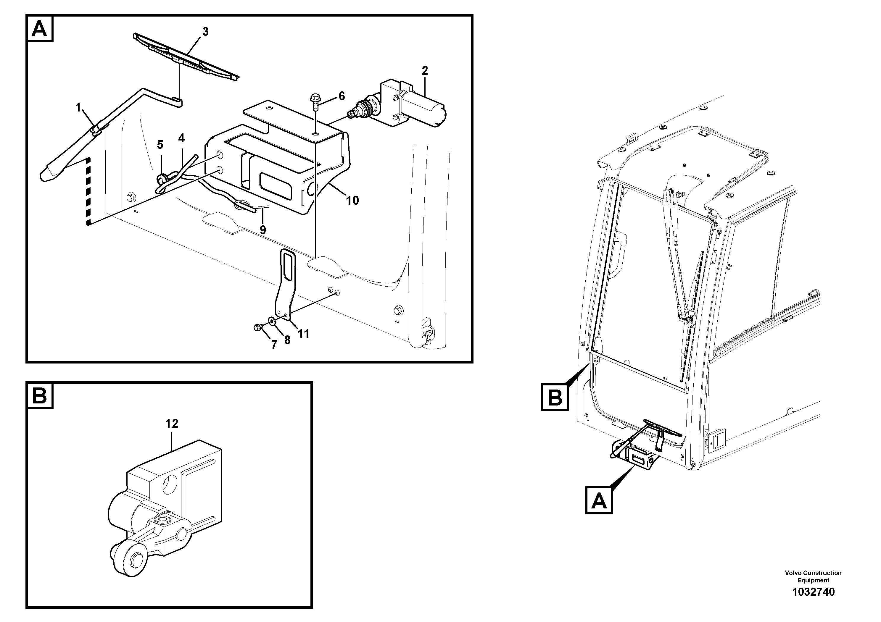 Seat frame VOE14388394 VOLVO