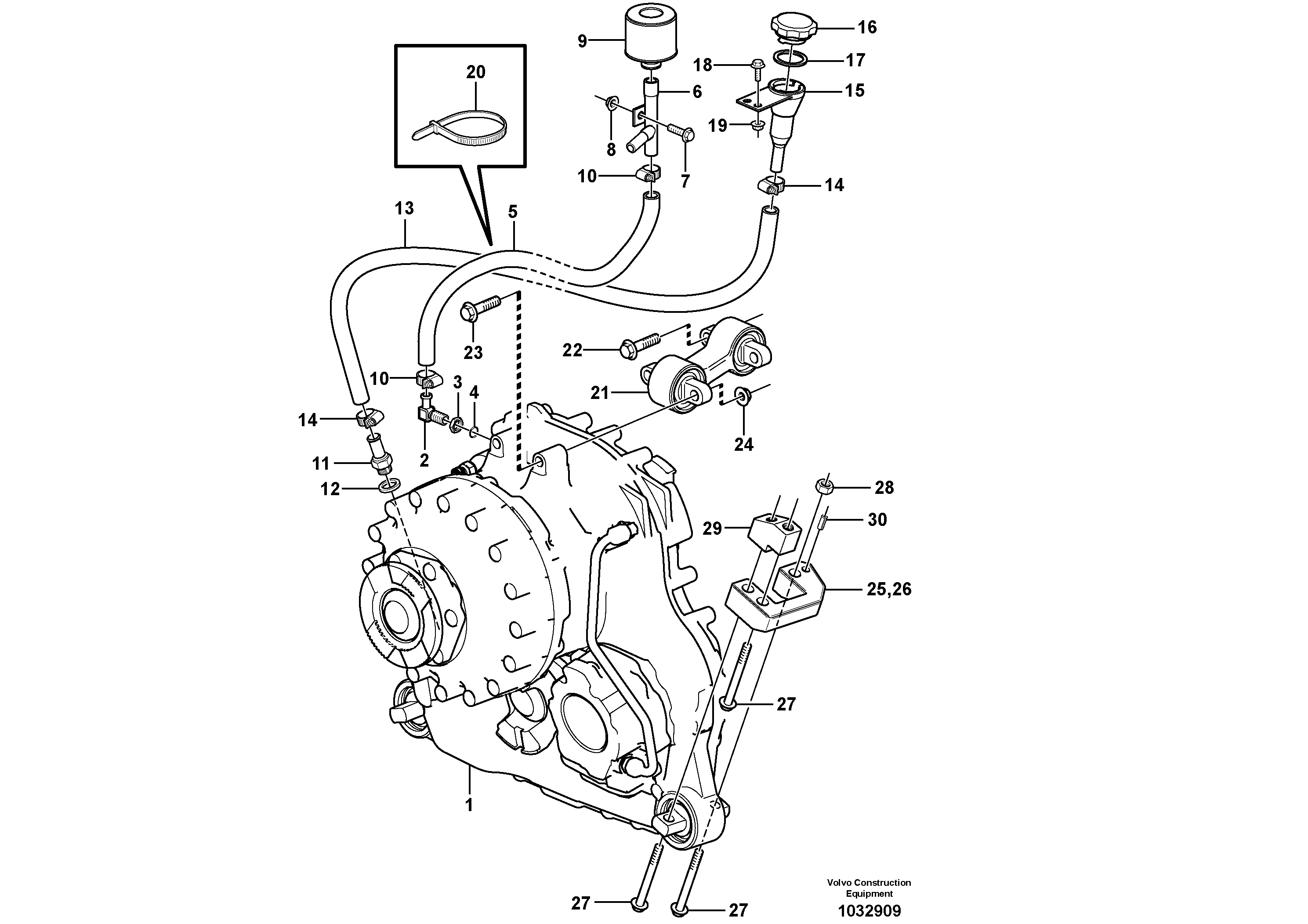 Microswitch VOE16846005 VOLVO