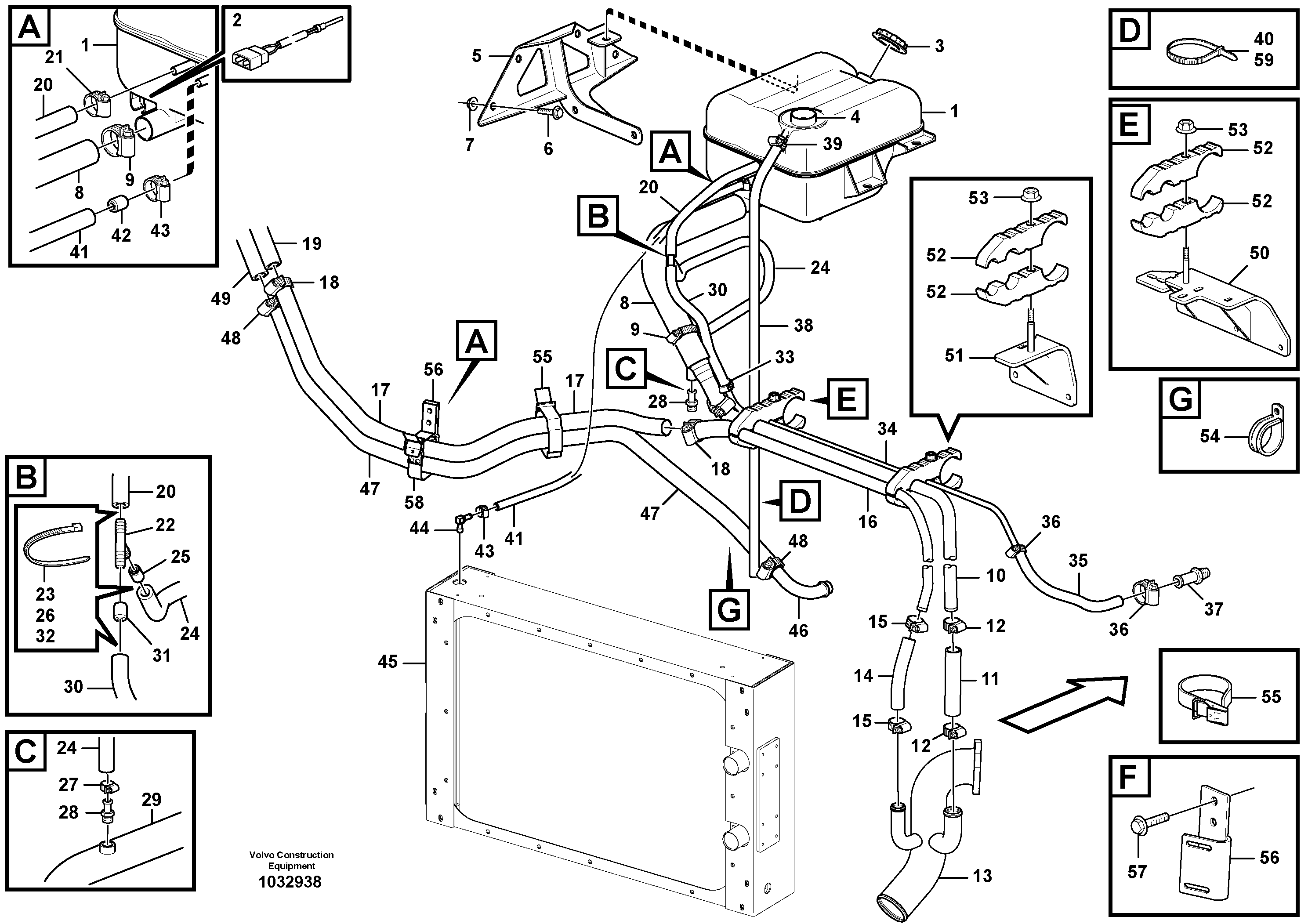 Bracket VOE11116930 VOLVO