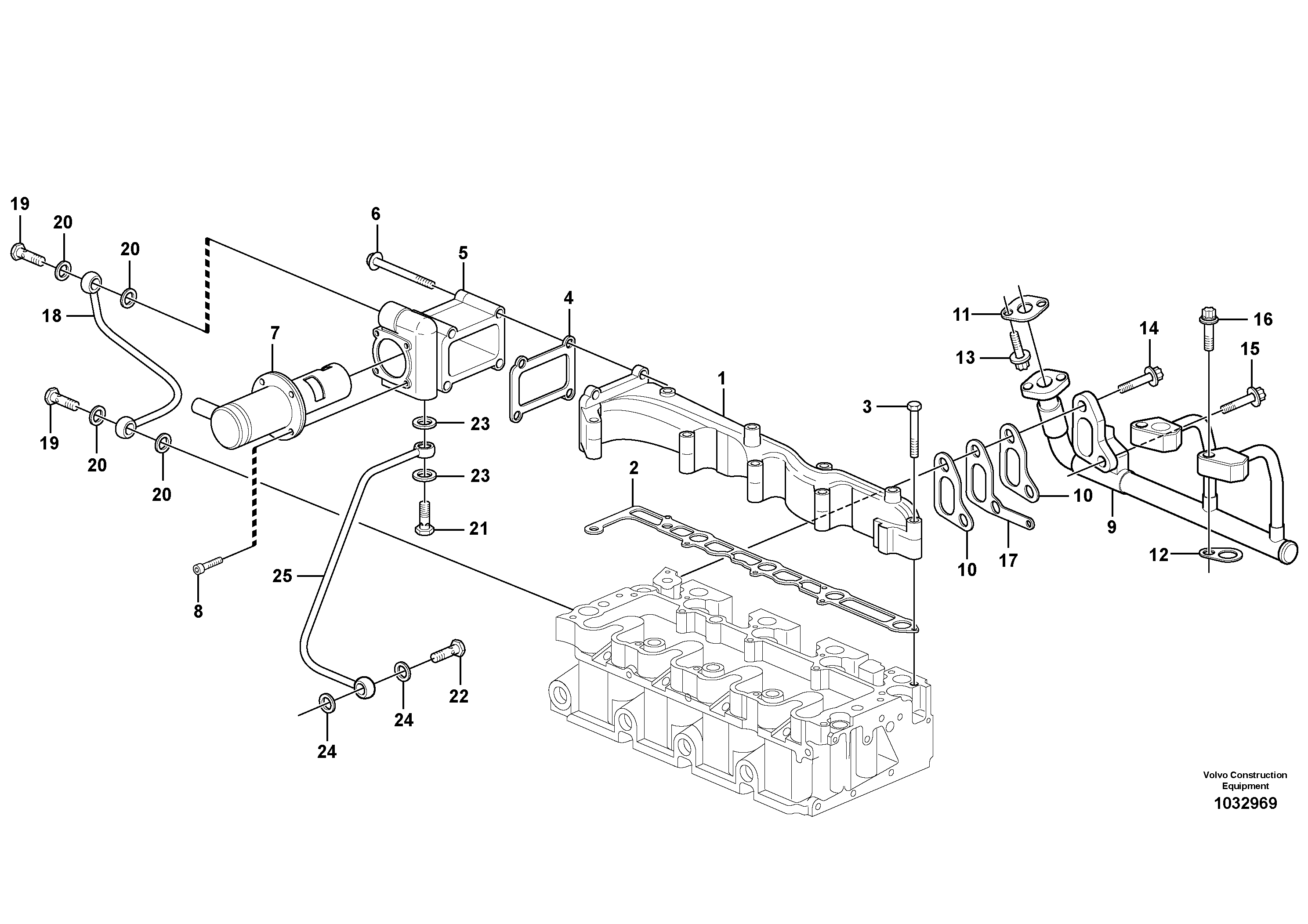 Axle Casing VOE15053373 VOLVO
