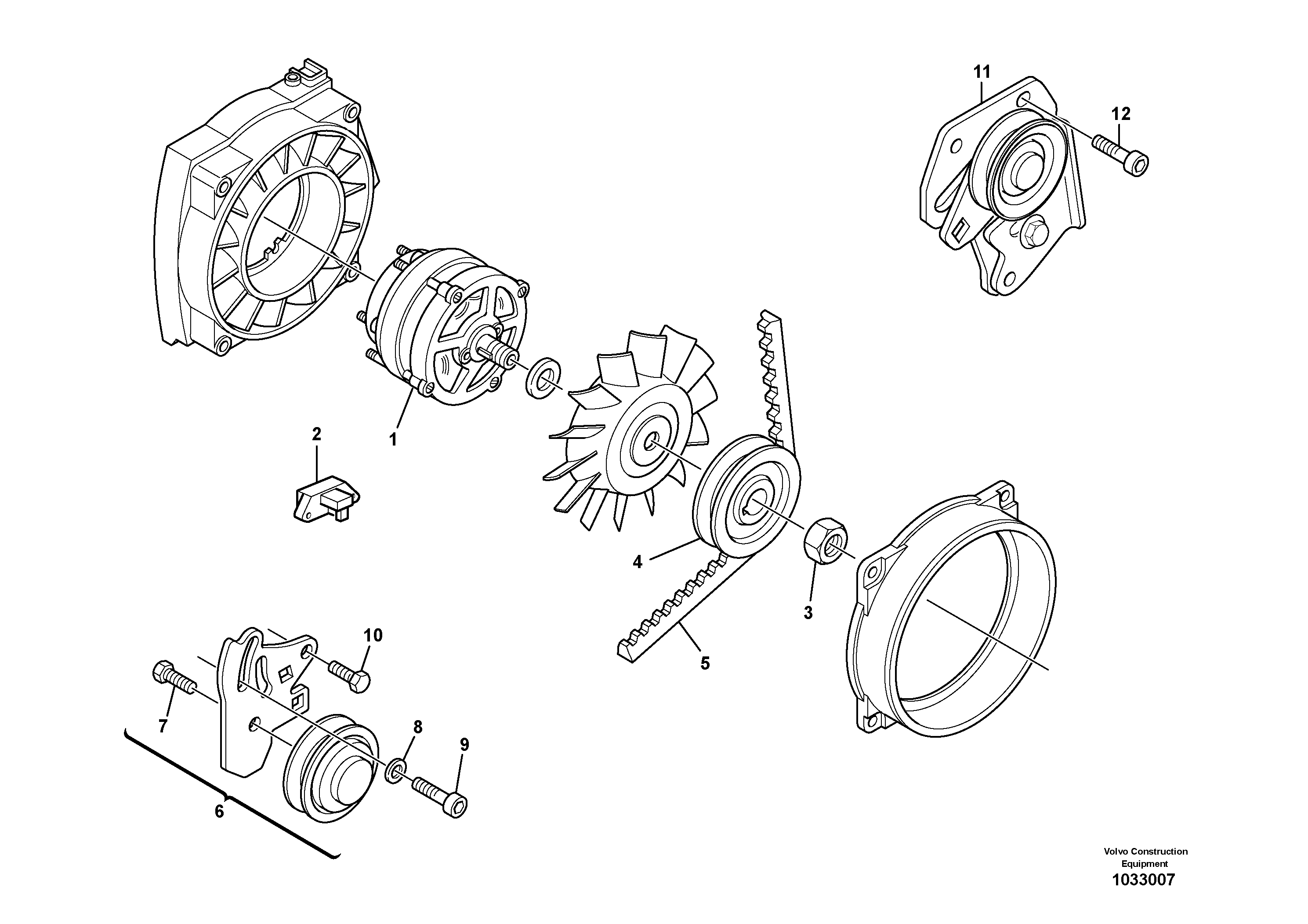 Pulley VOE17439260 VOLVO
