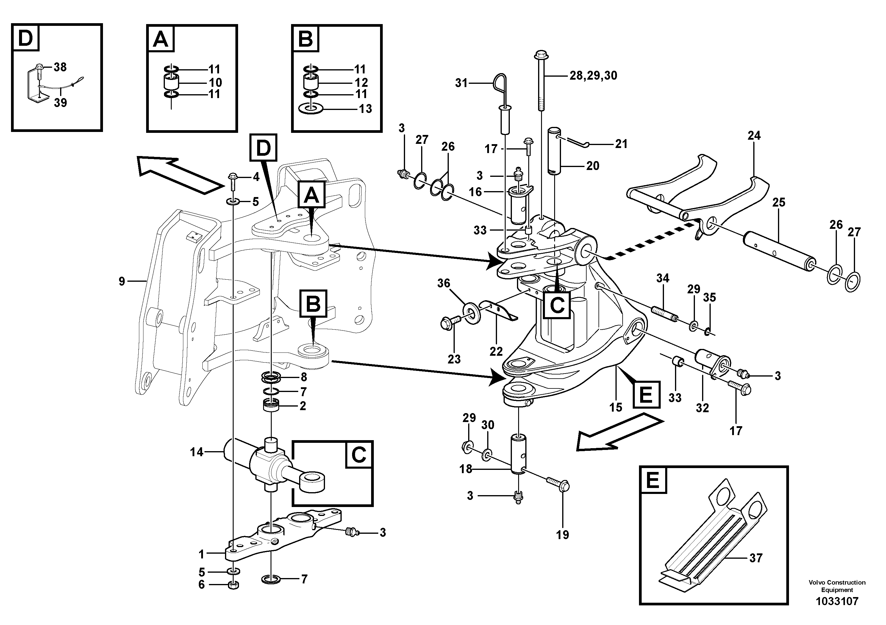 Piston pump VOE14025792 VOLVO