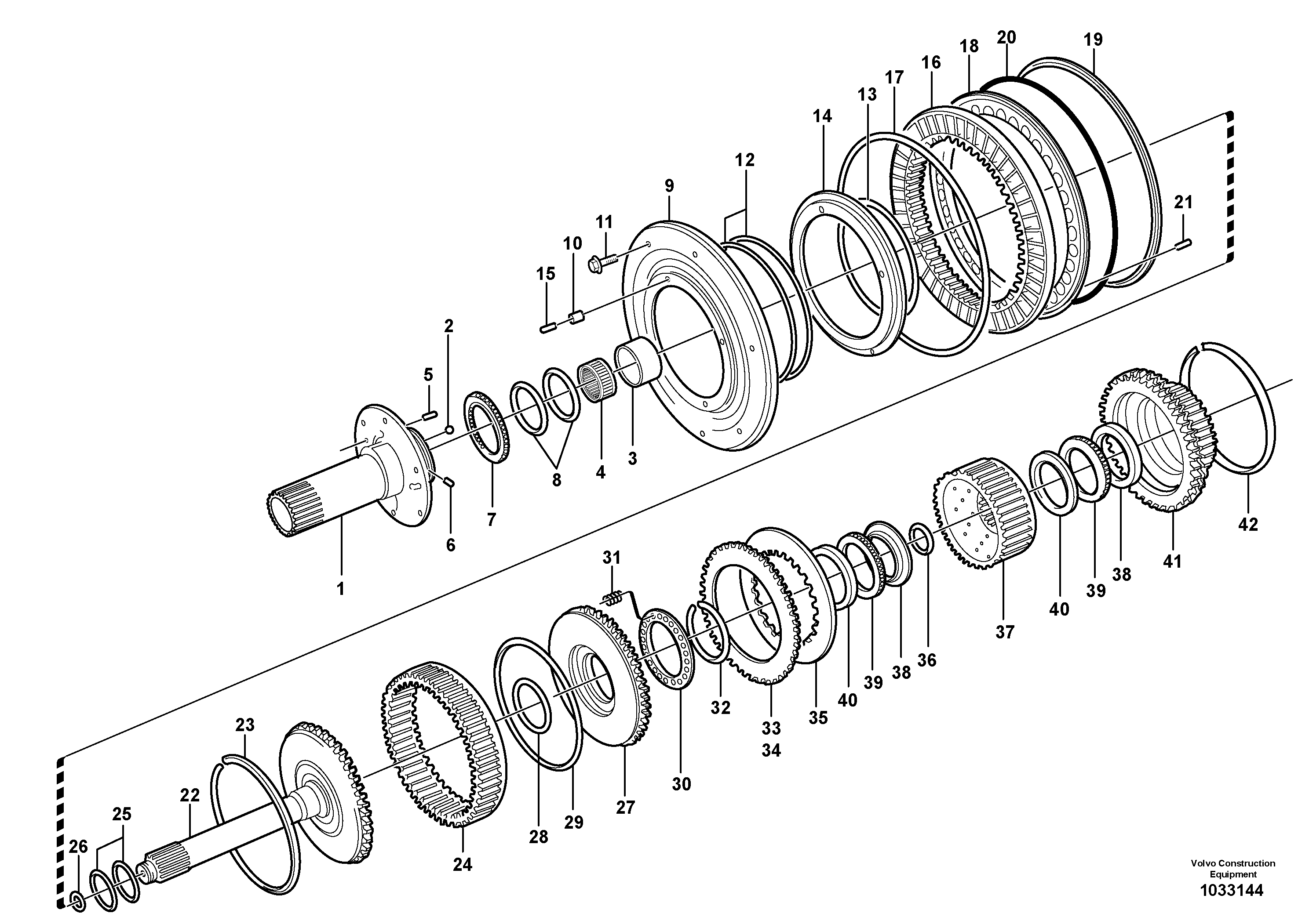 Bushing VOE11418119 VOLVO