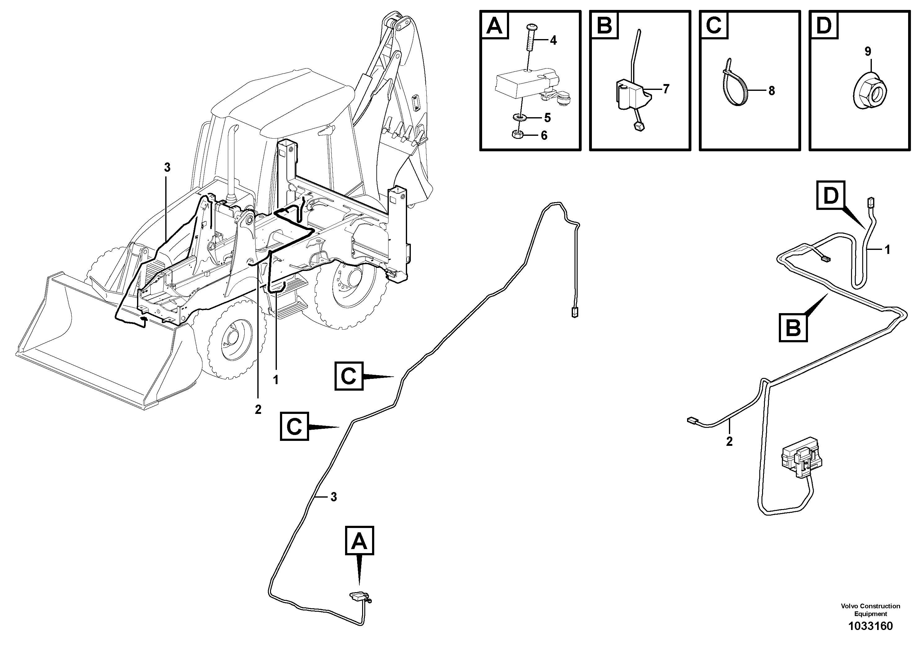 Radio Support VOE15020232 VOLVO