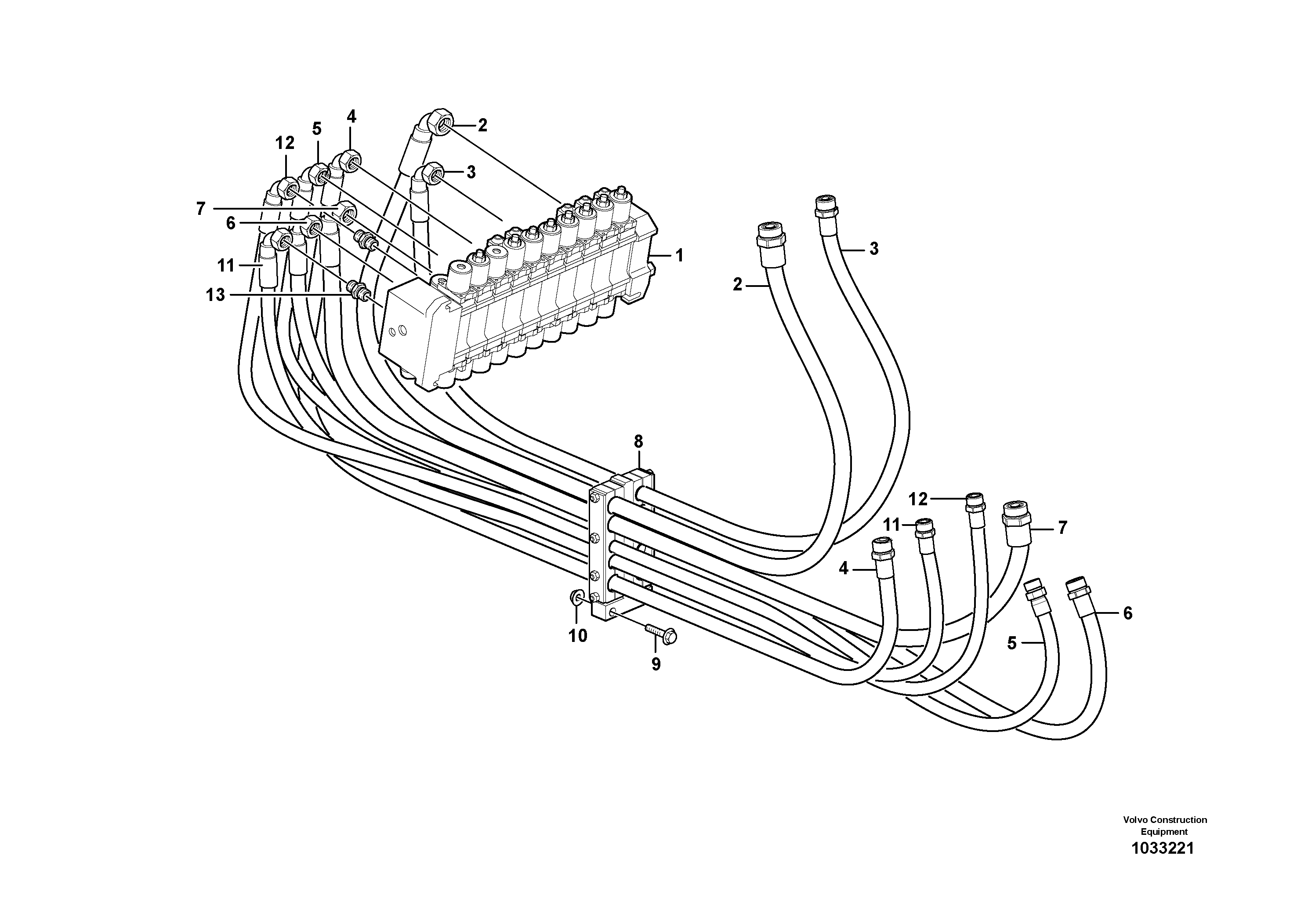 Timing gear casing VOE15605844 VOLVO