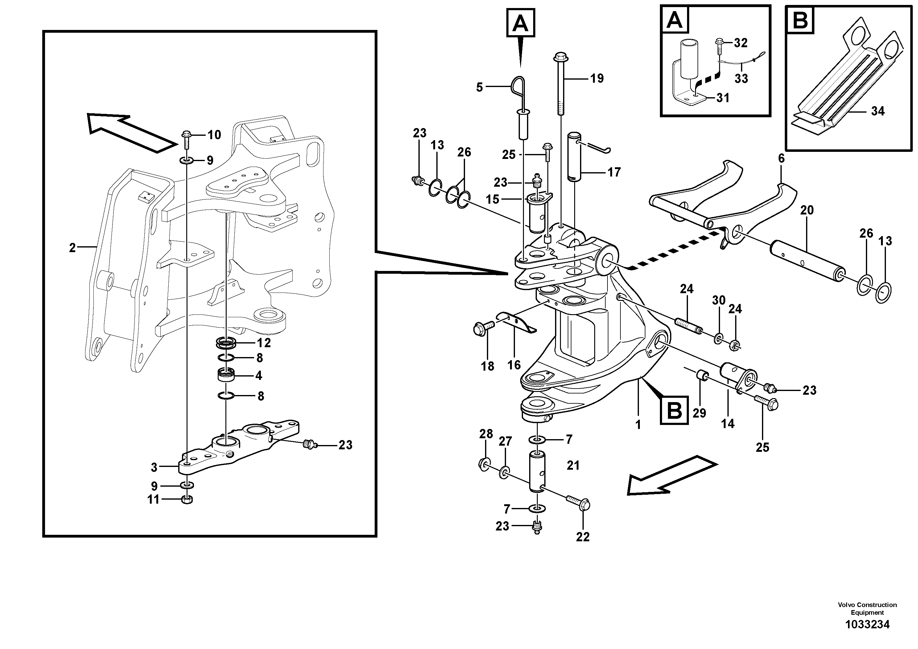 Fuel hose (suction) VOE16249299 VOLVO