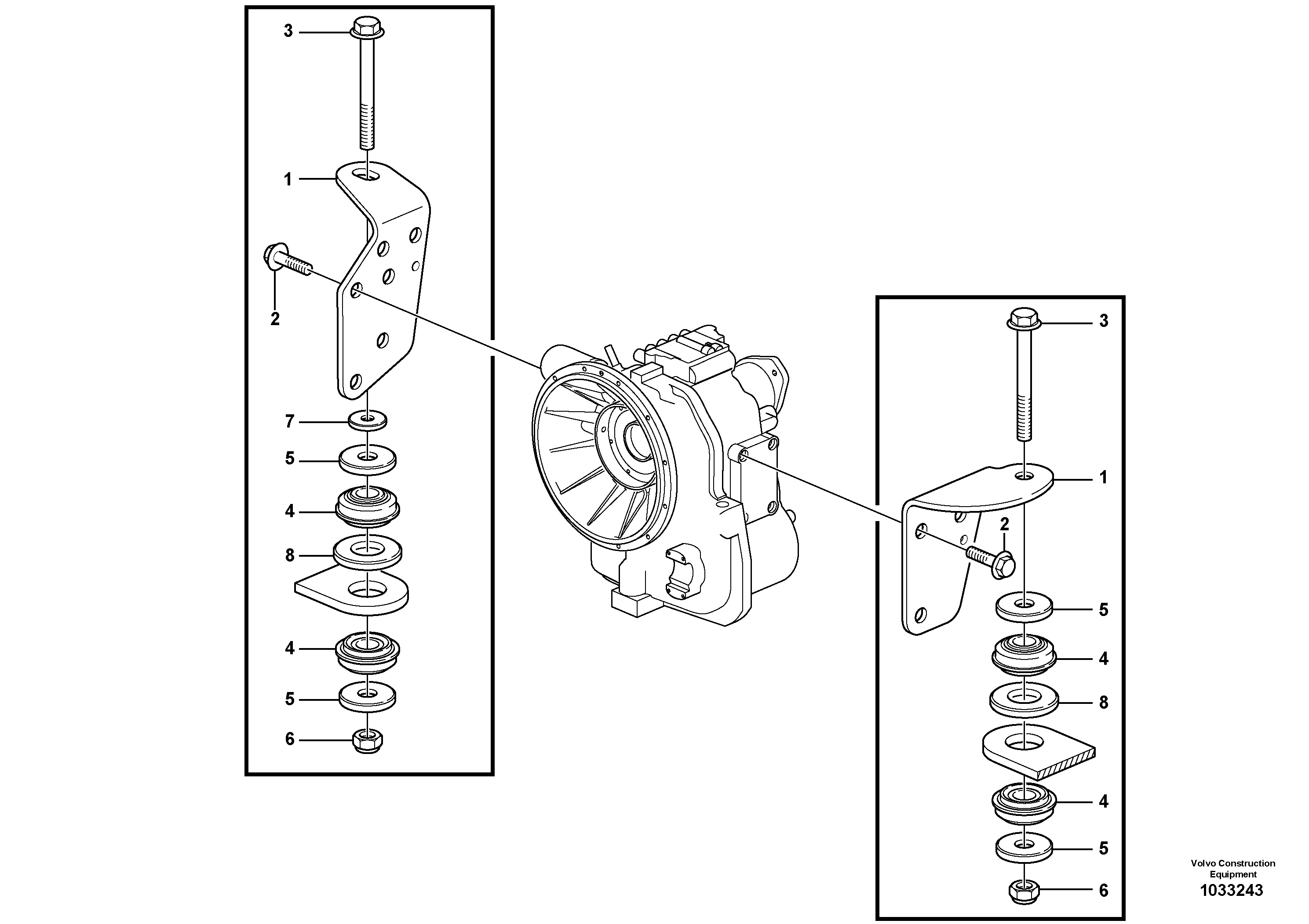 Coal bucket VOE15604957 VOLVO