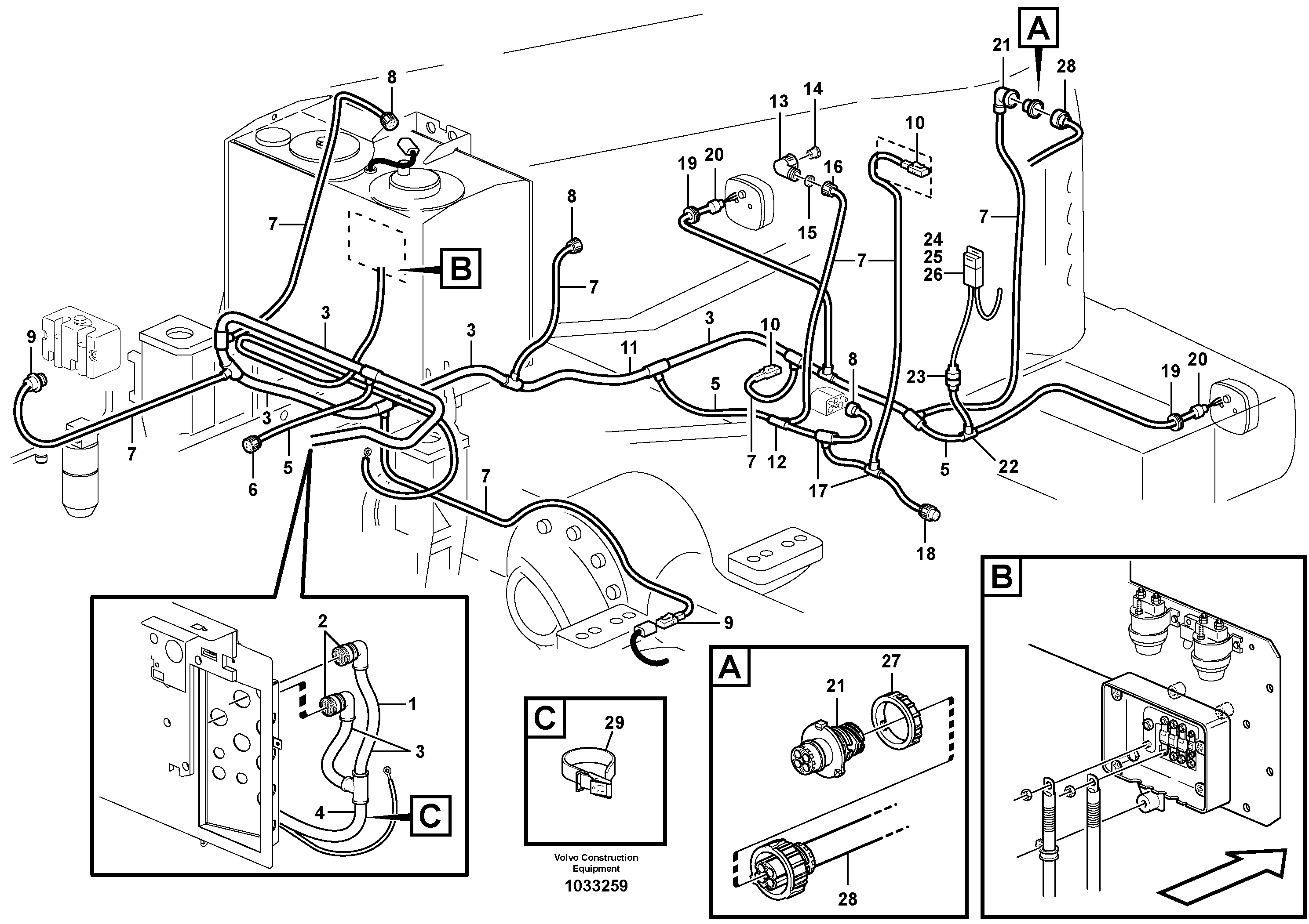 Support Leg VOE11171816 VOLVO