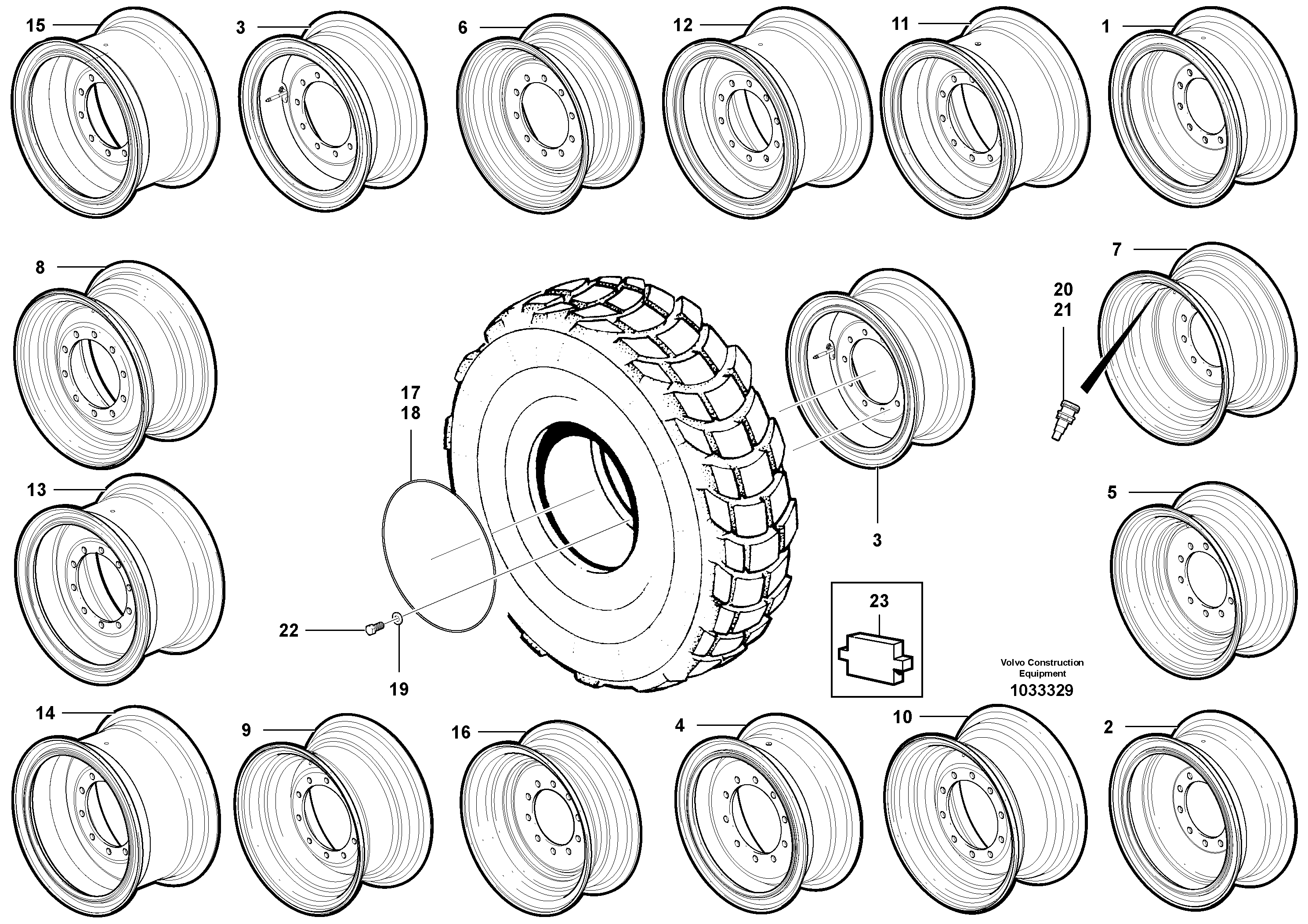 Valve Shell VOE17236401 VOLVO