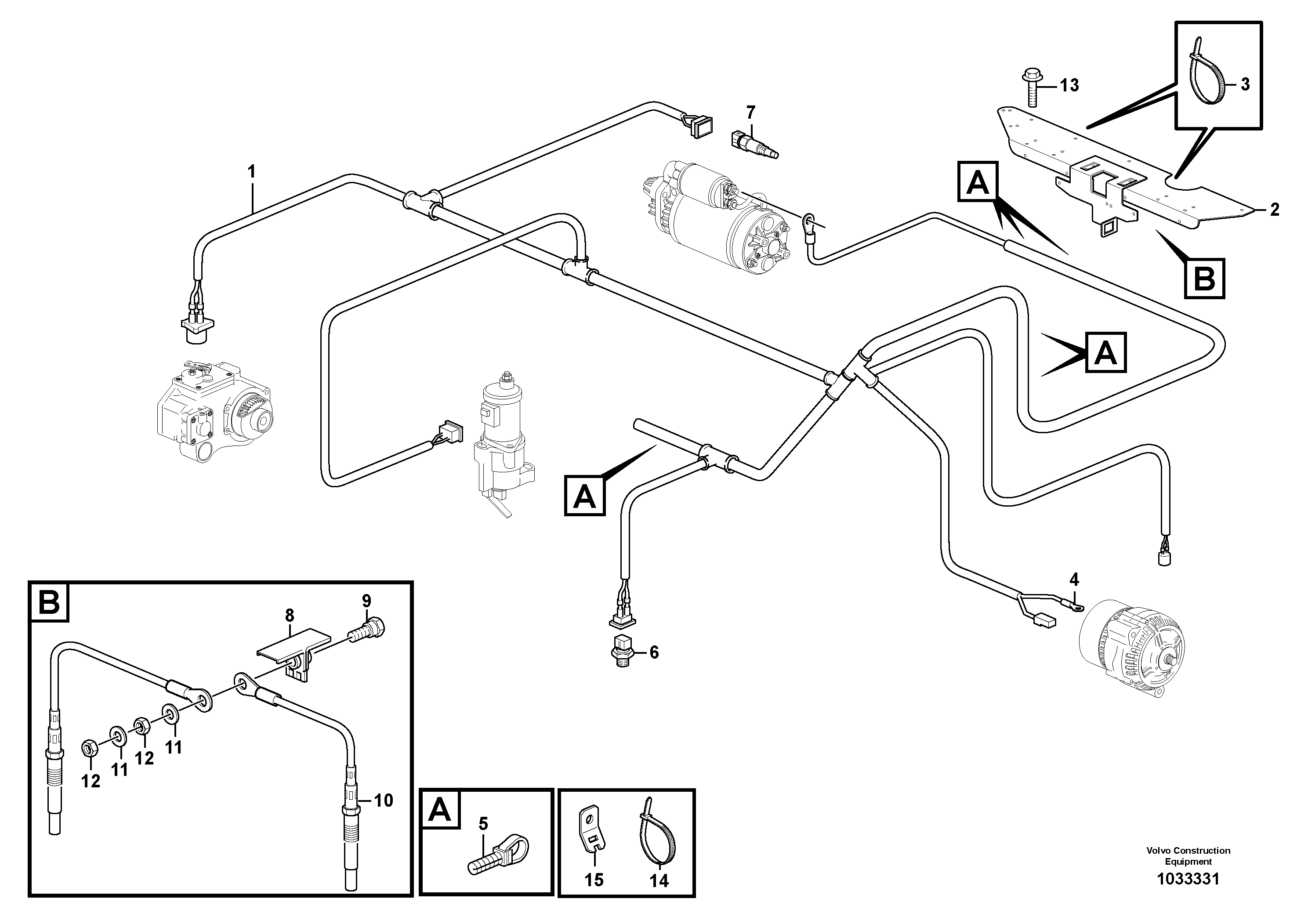 Seat frame VOE21156832 VOLVO