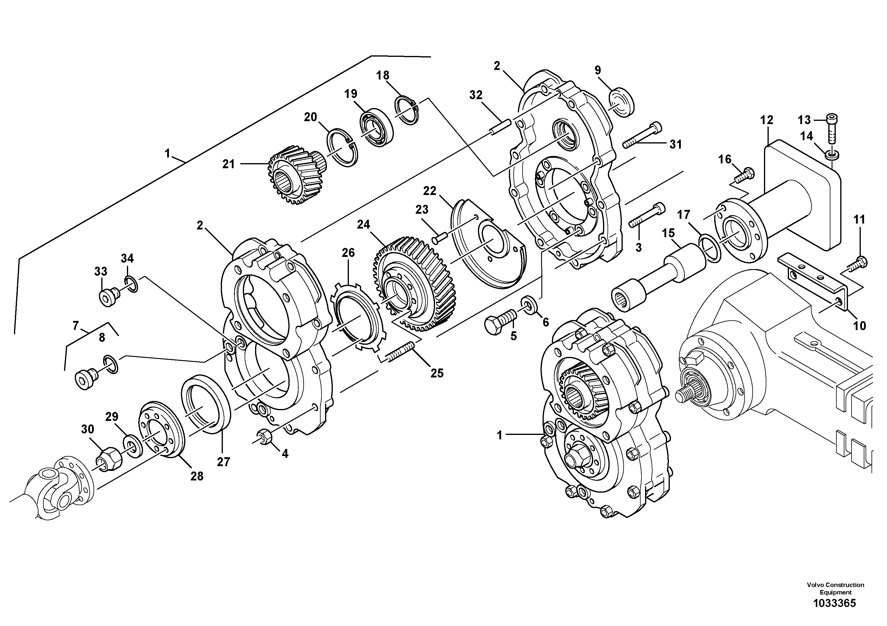 Screw ZM2906452 VOLVO