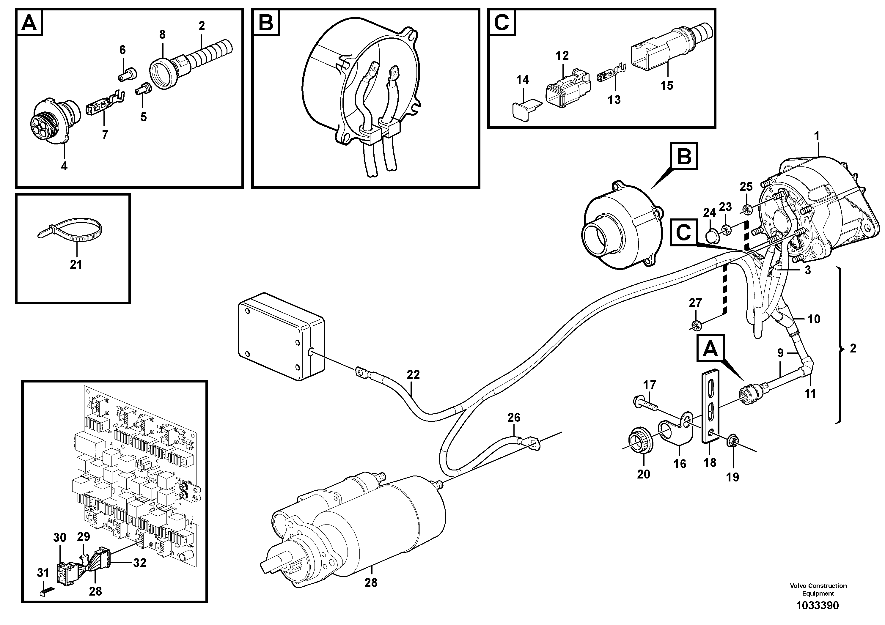 Support Leg VOE15018161 VOLVO