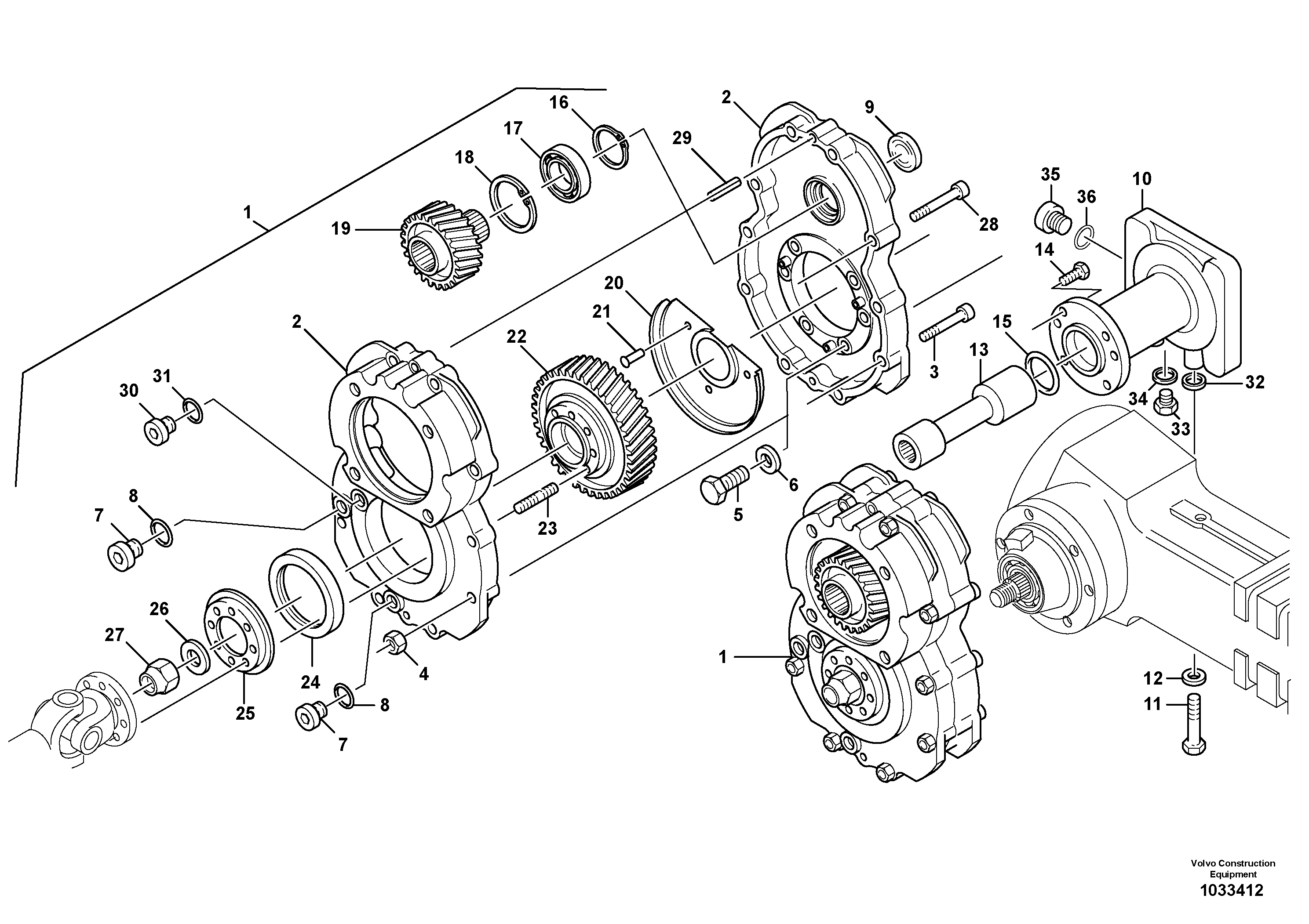 Carton VOE11370010 VOLVO