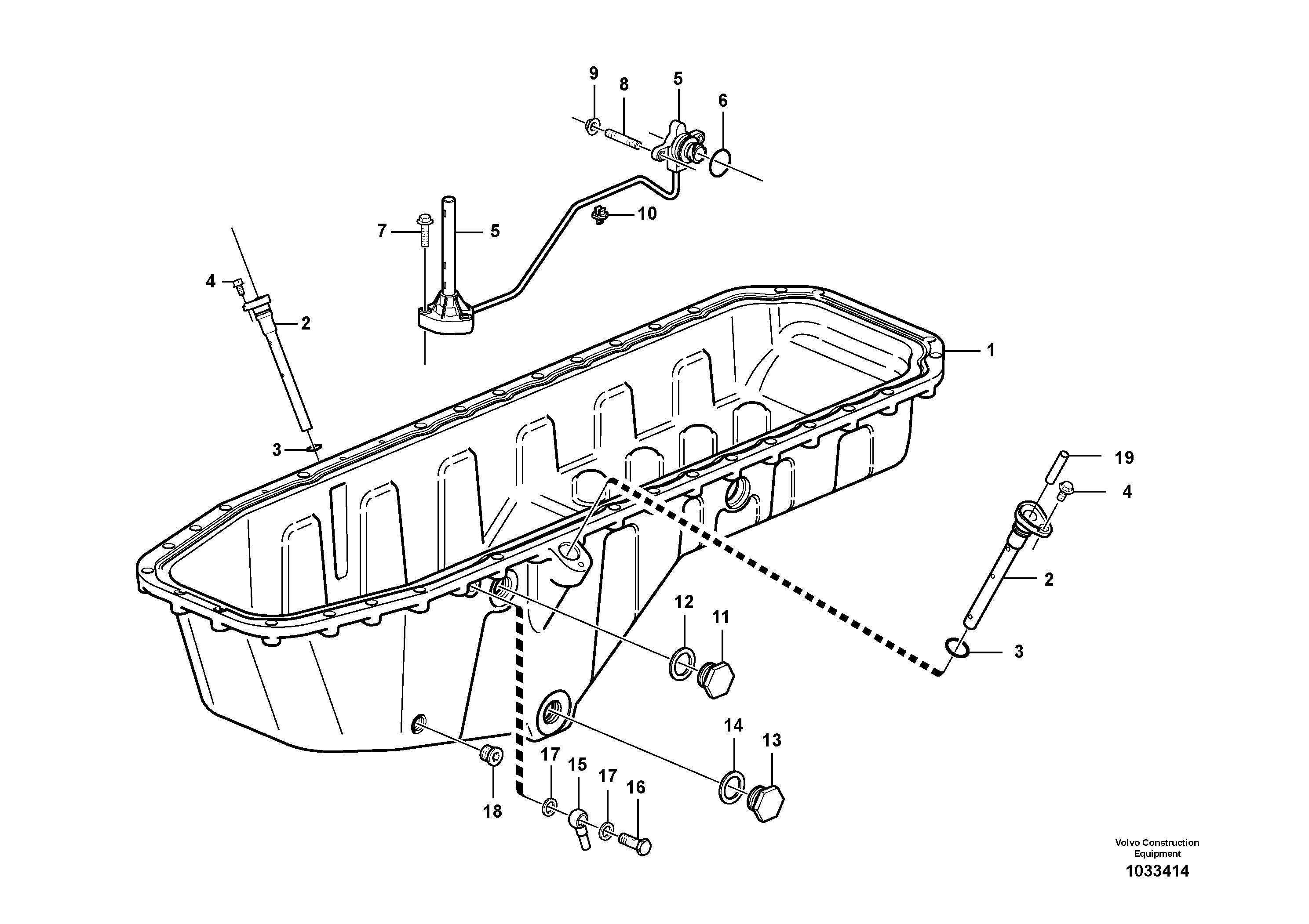 Tree-length grapple VOE11423288 VOLVO