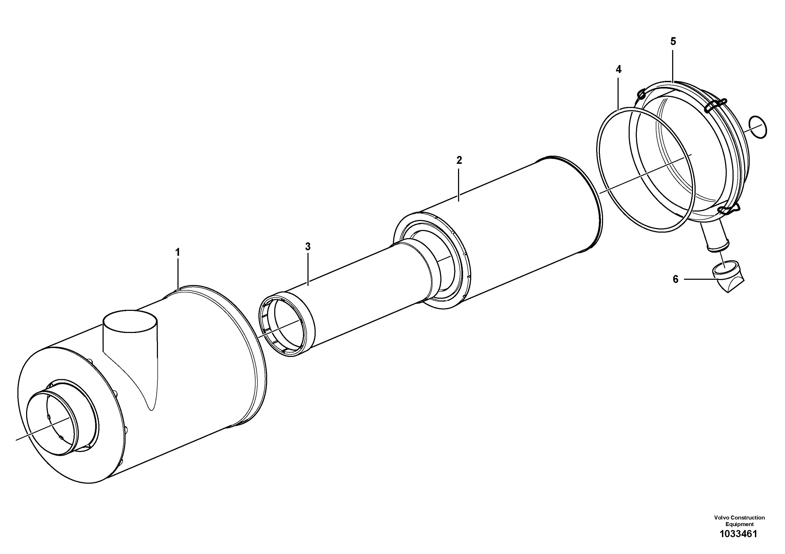 Filter Housing VOE15193224 VOLVO