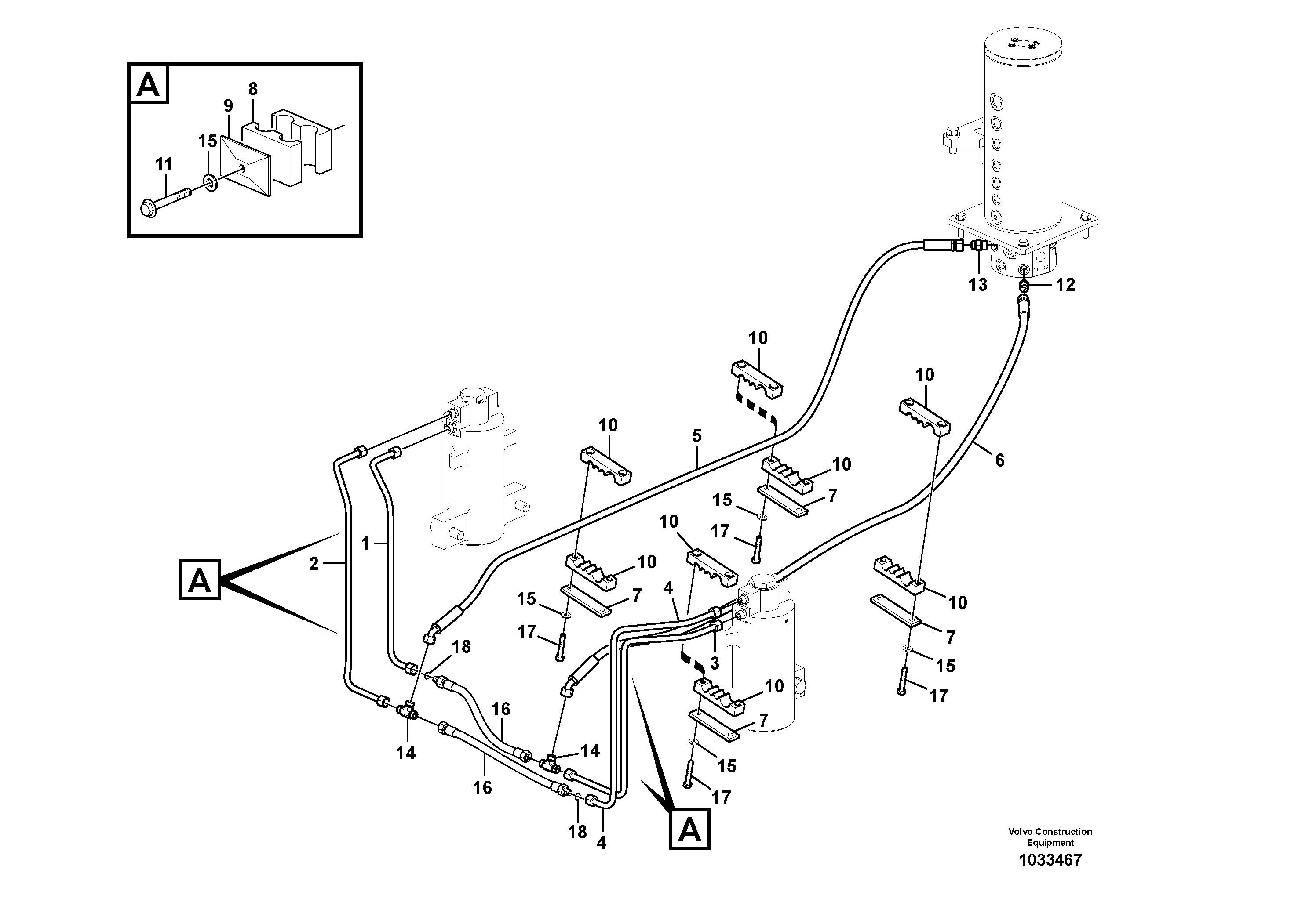 Press. lim. valve VOE14570482 VOLVO