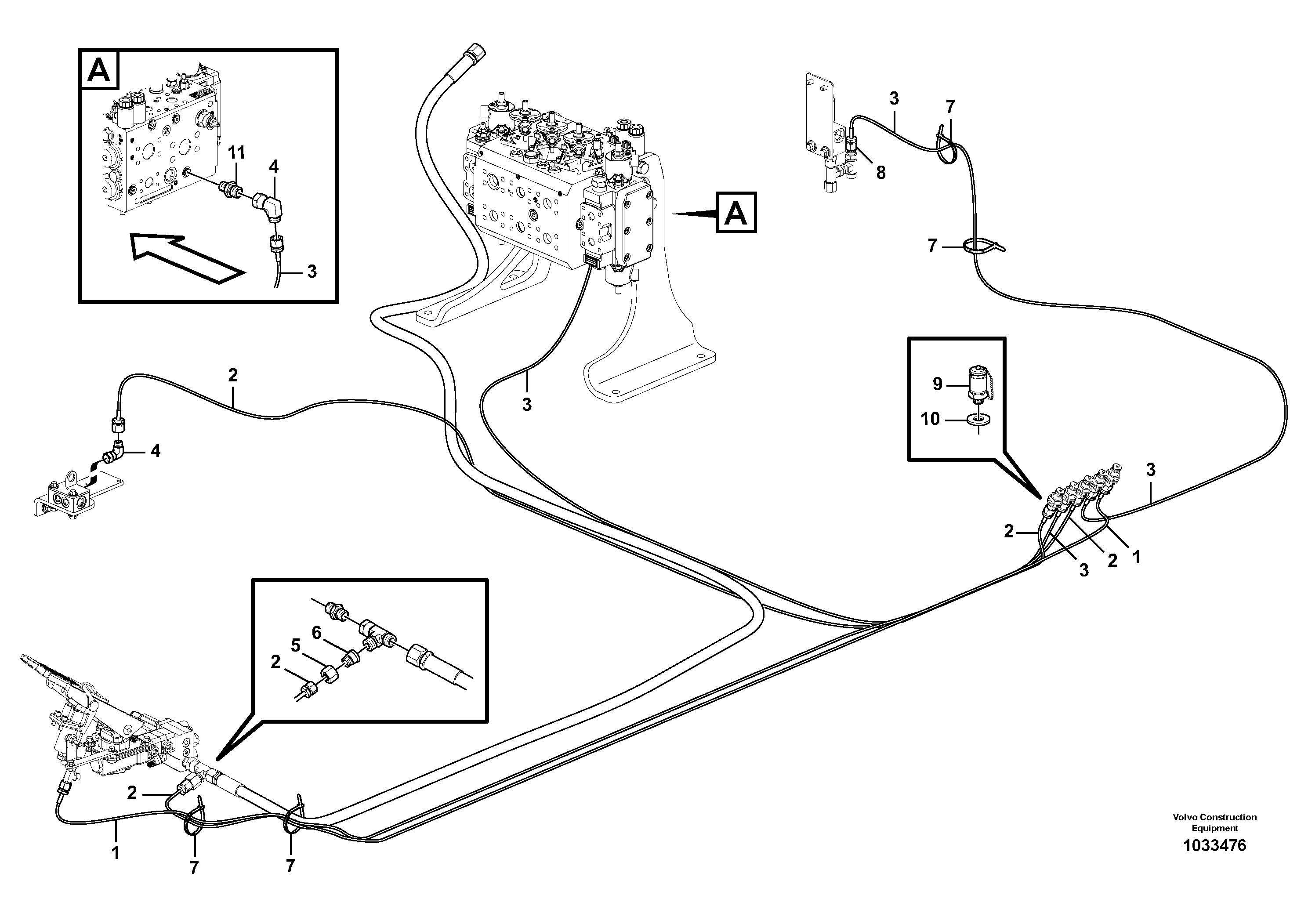 Hose VOE14658698 VOLVO