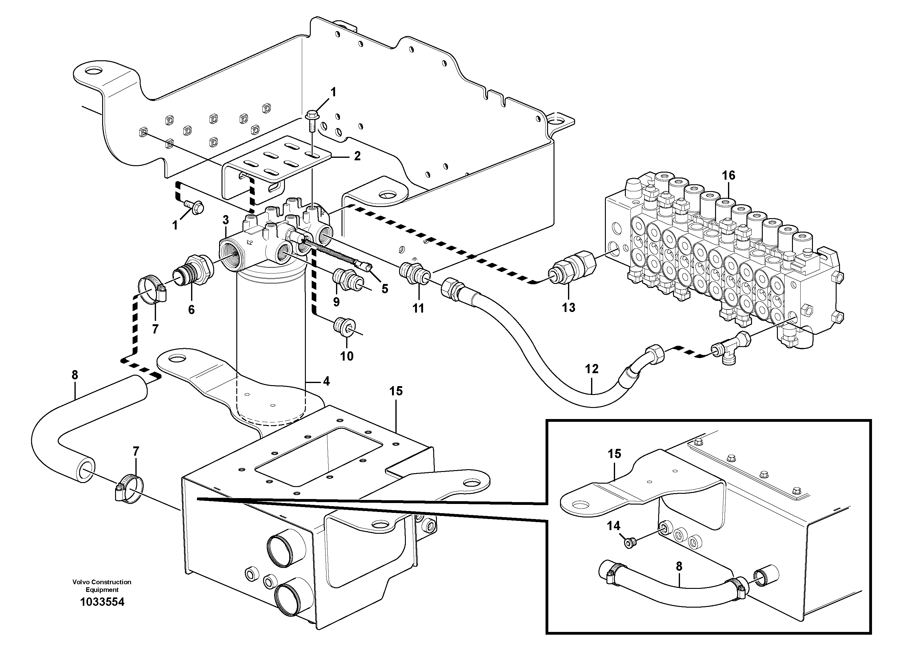 Hydraulic Valve VOE15609098 VOLVO