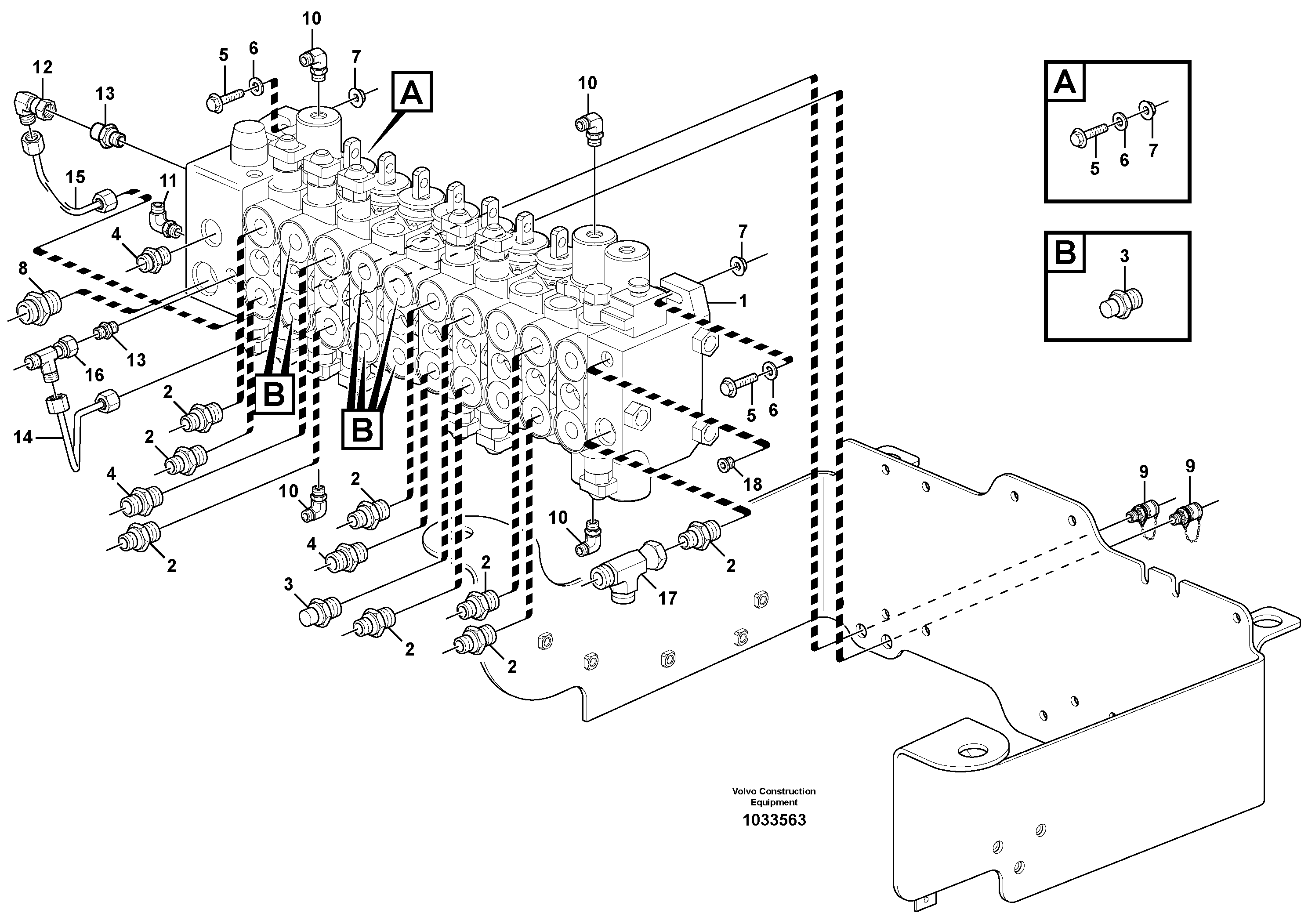 Fuel miser valve VOE15609840 VOLVO