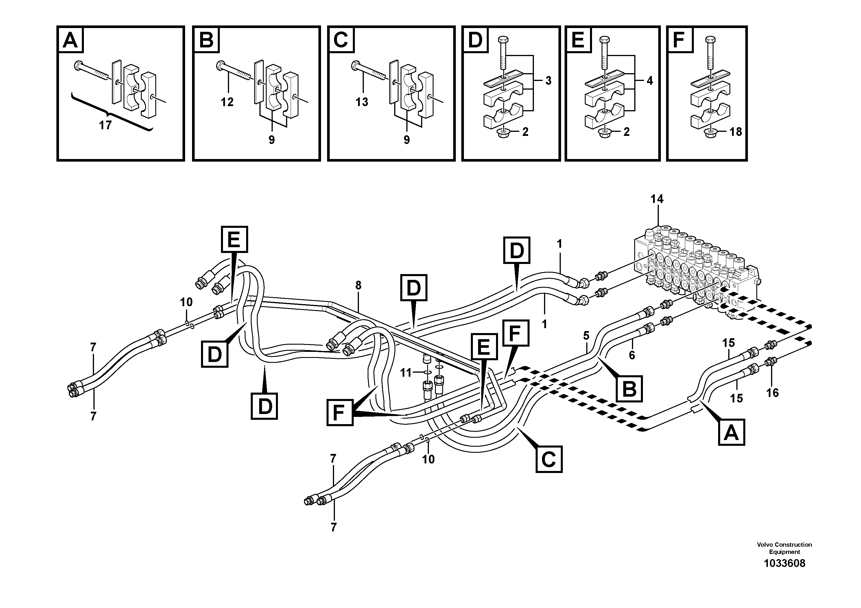 Timing gear casing VOE15023318 VOLVO