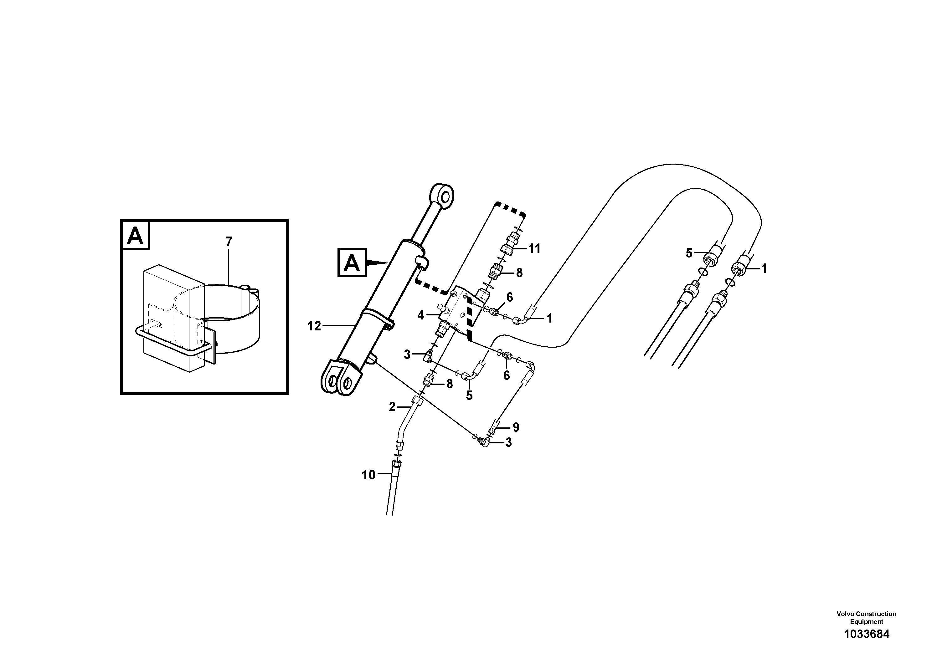 Timing gear casing VOE16223457 VOLVO