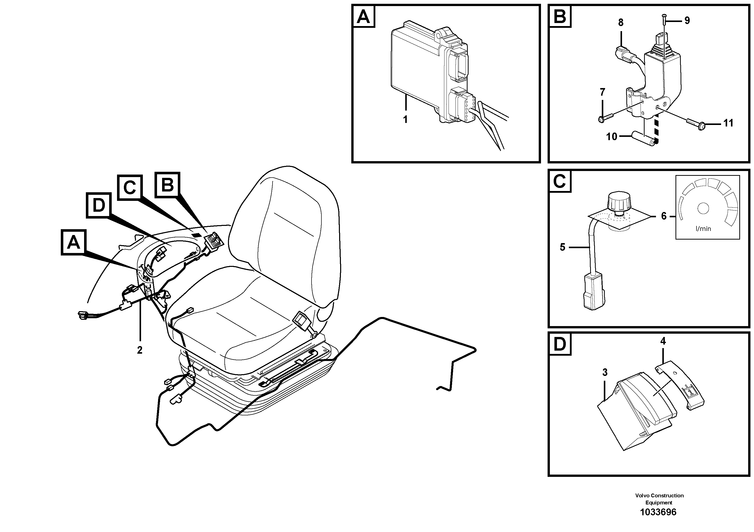 Support Leg VOE16200724 VOLVO