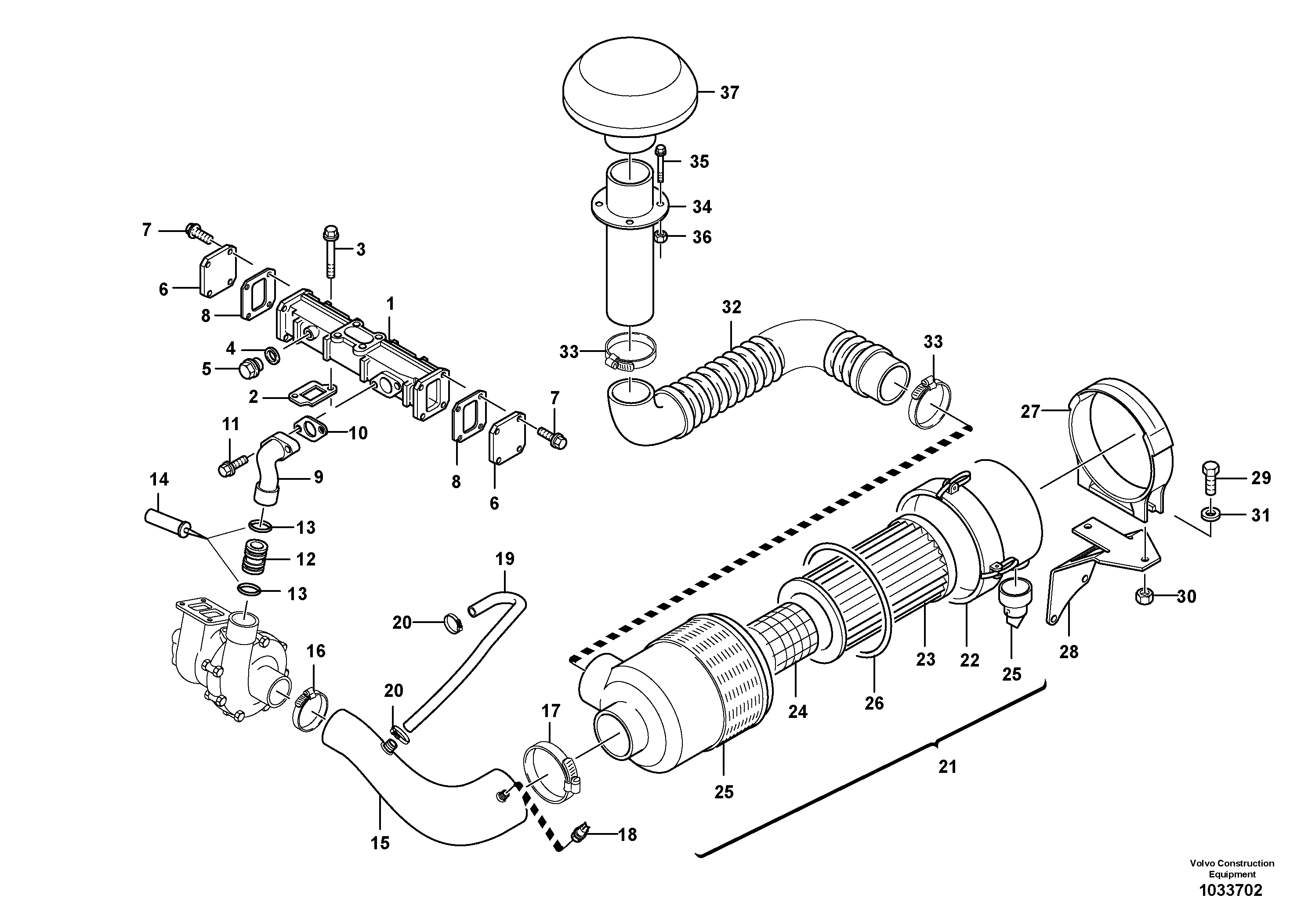 Elbow VOE20580655 VOLVO