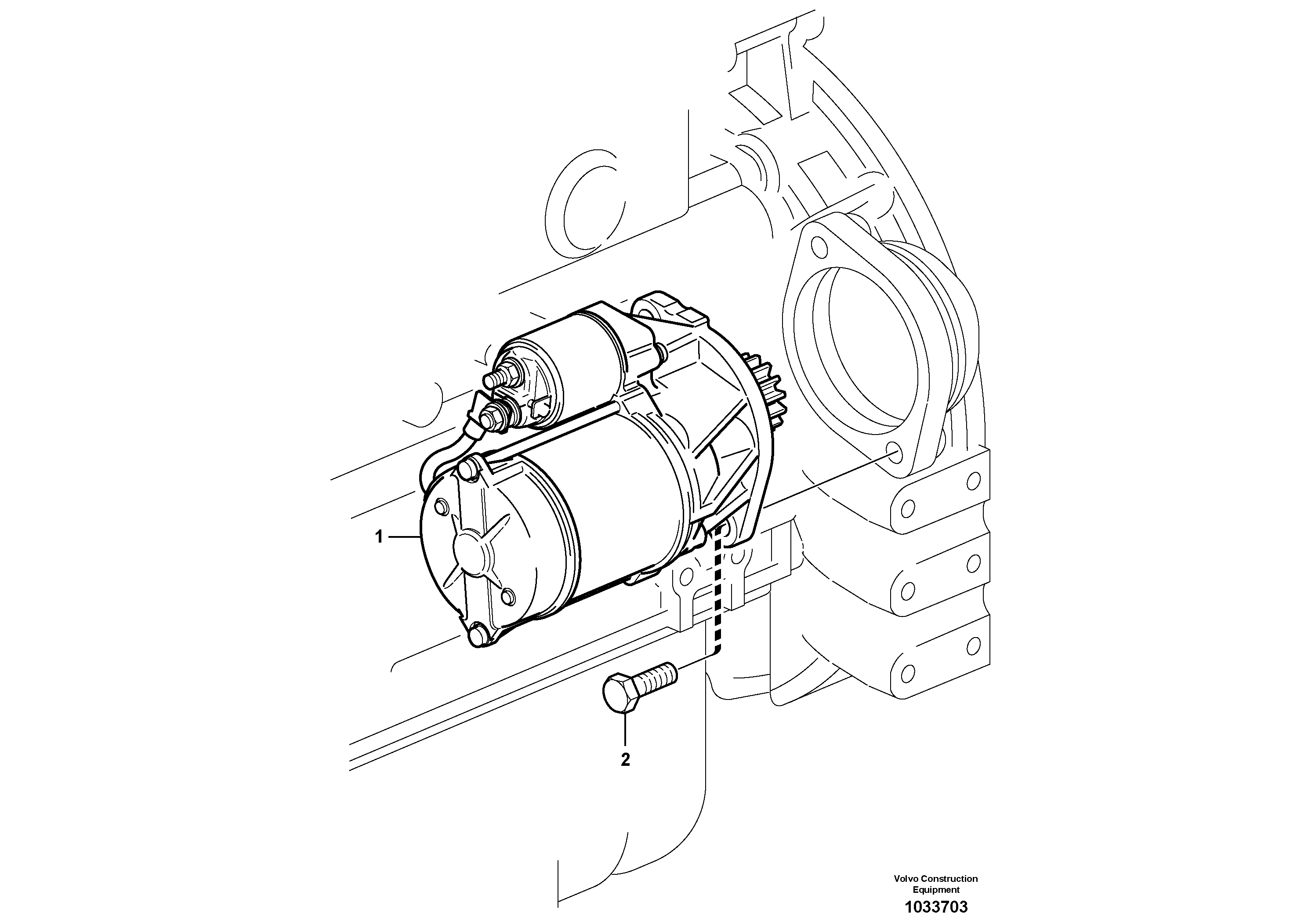 Start device VOE17459033 VOLVO