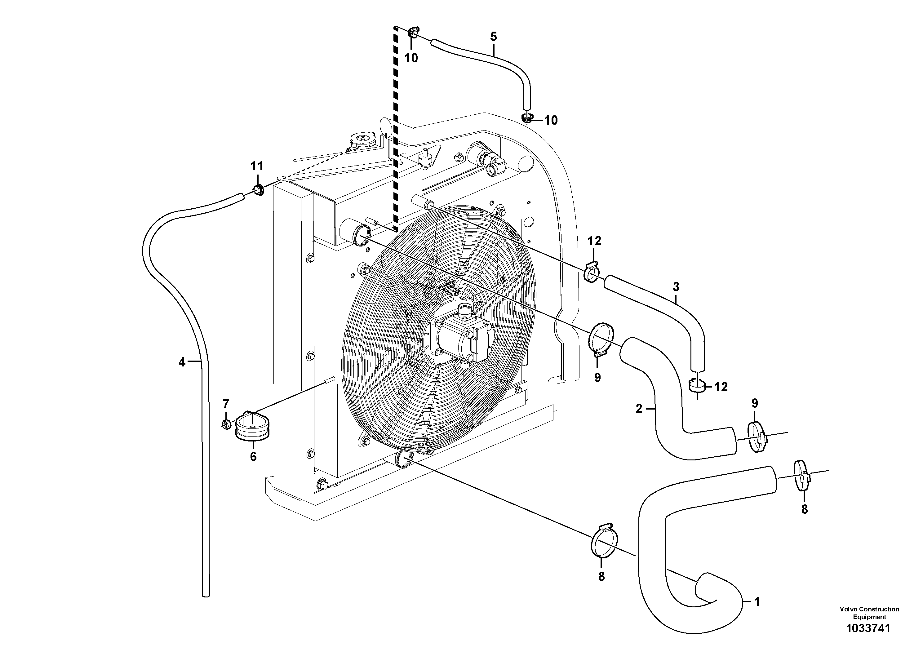 Hose VOE15207486 VOLVO