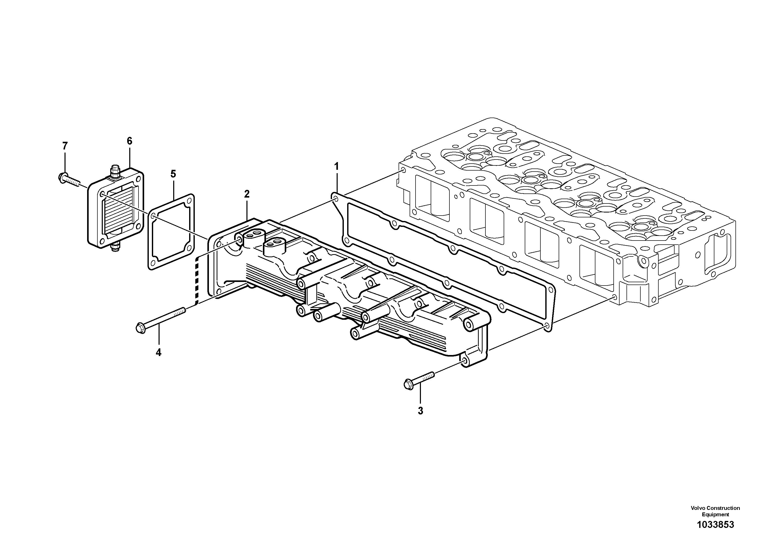 Sensor, position VOE15068435 VOLVO