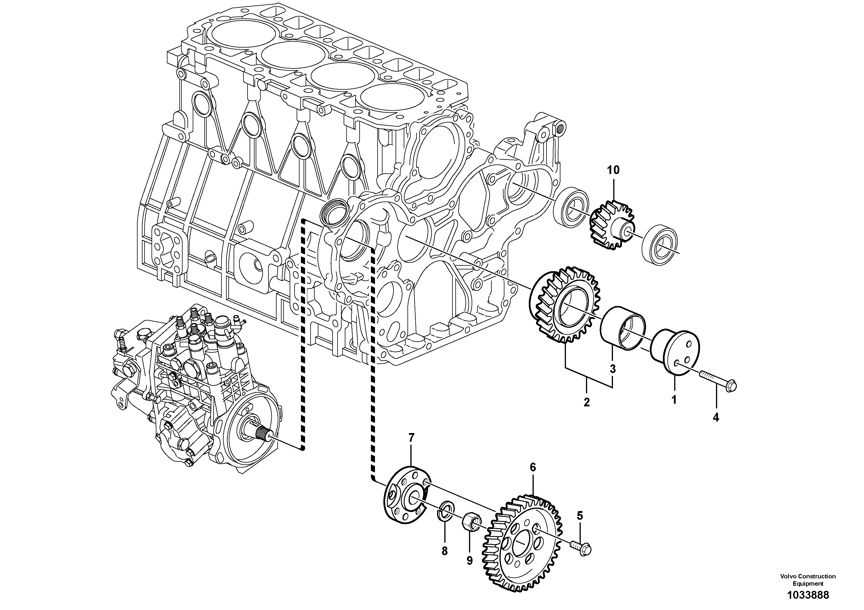Bushing VOE11714786 VOLVO