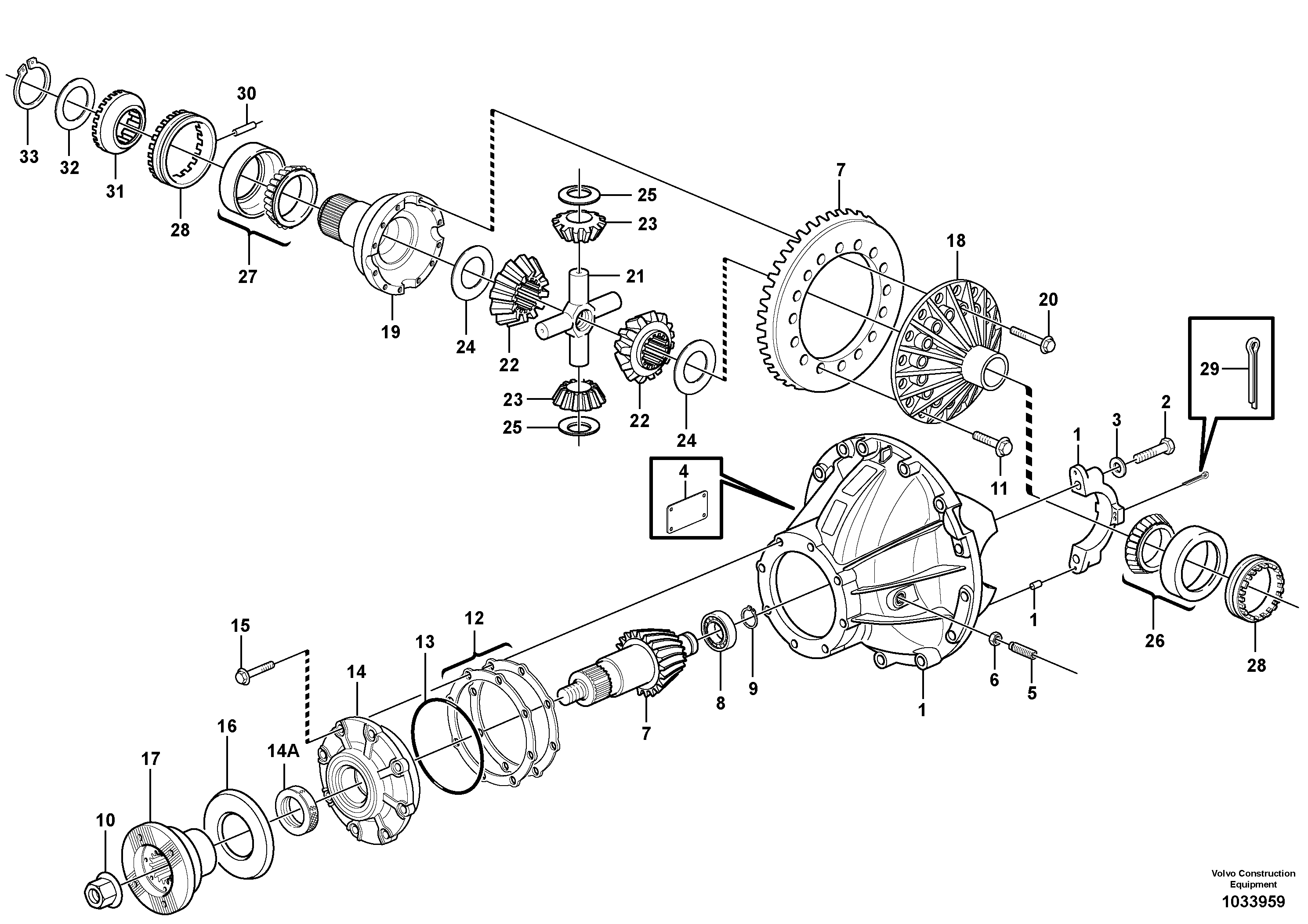 Piston pump VOE8172159 VOLVO