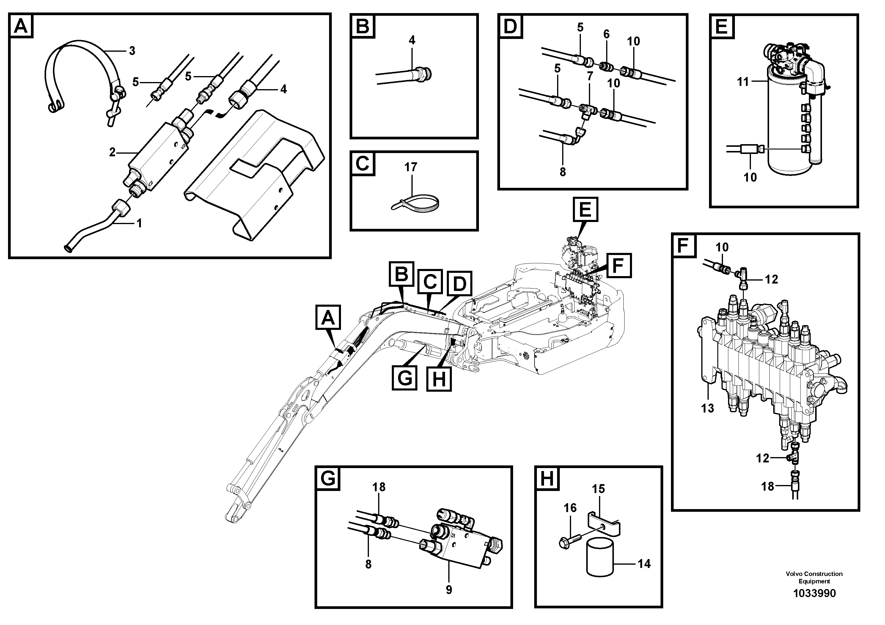 Timing gear casing VOE15089683 VOLVO