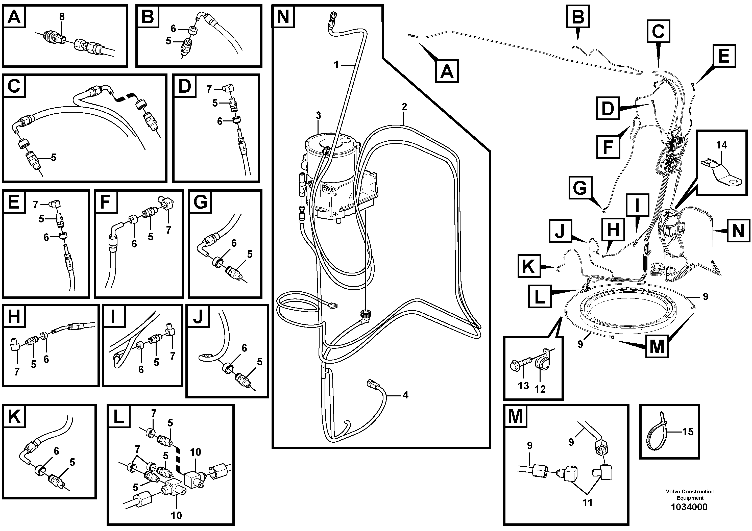 Radio Support VOE14567137 VOLVO