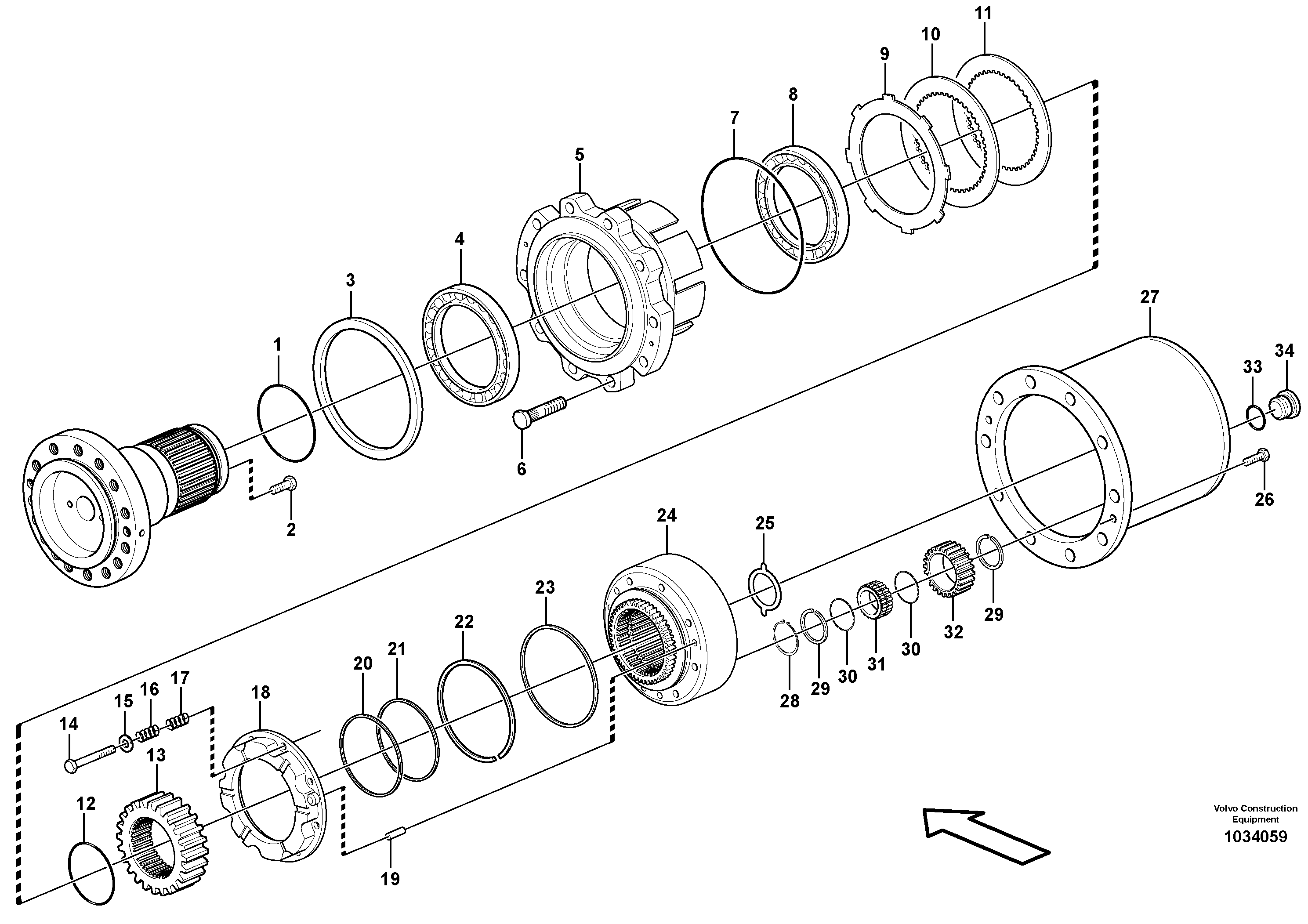 Protecting plate VOE14586766 VOLVO