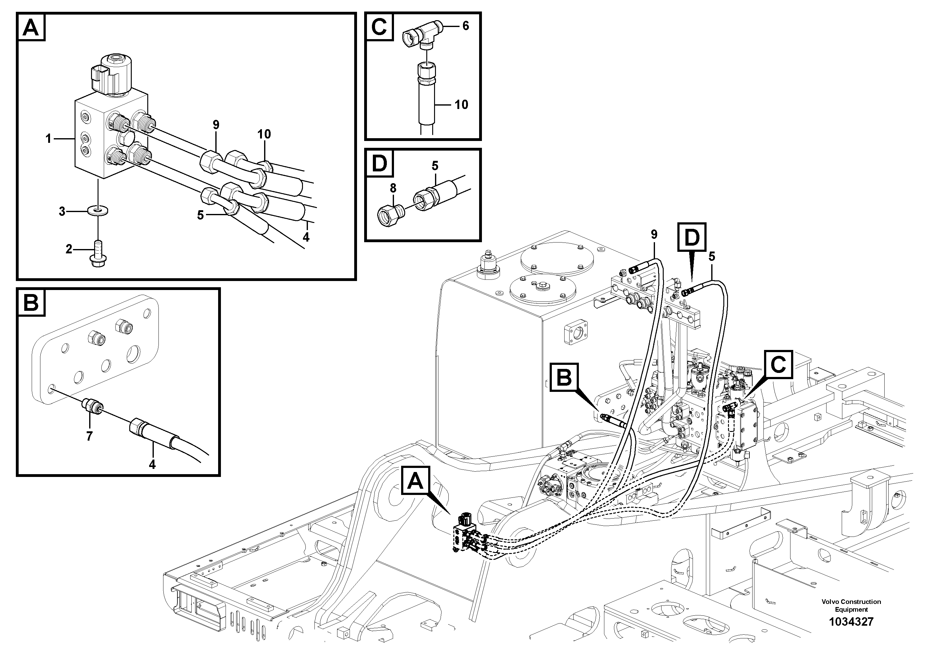 Timing gear casing VOE15015591 VOLVO